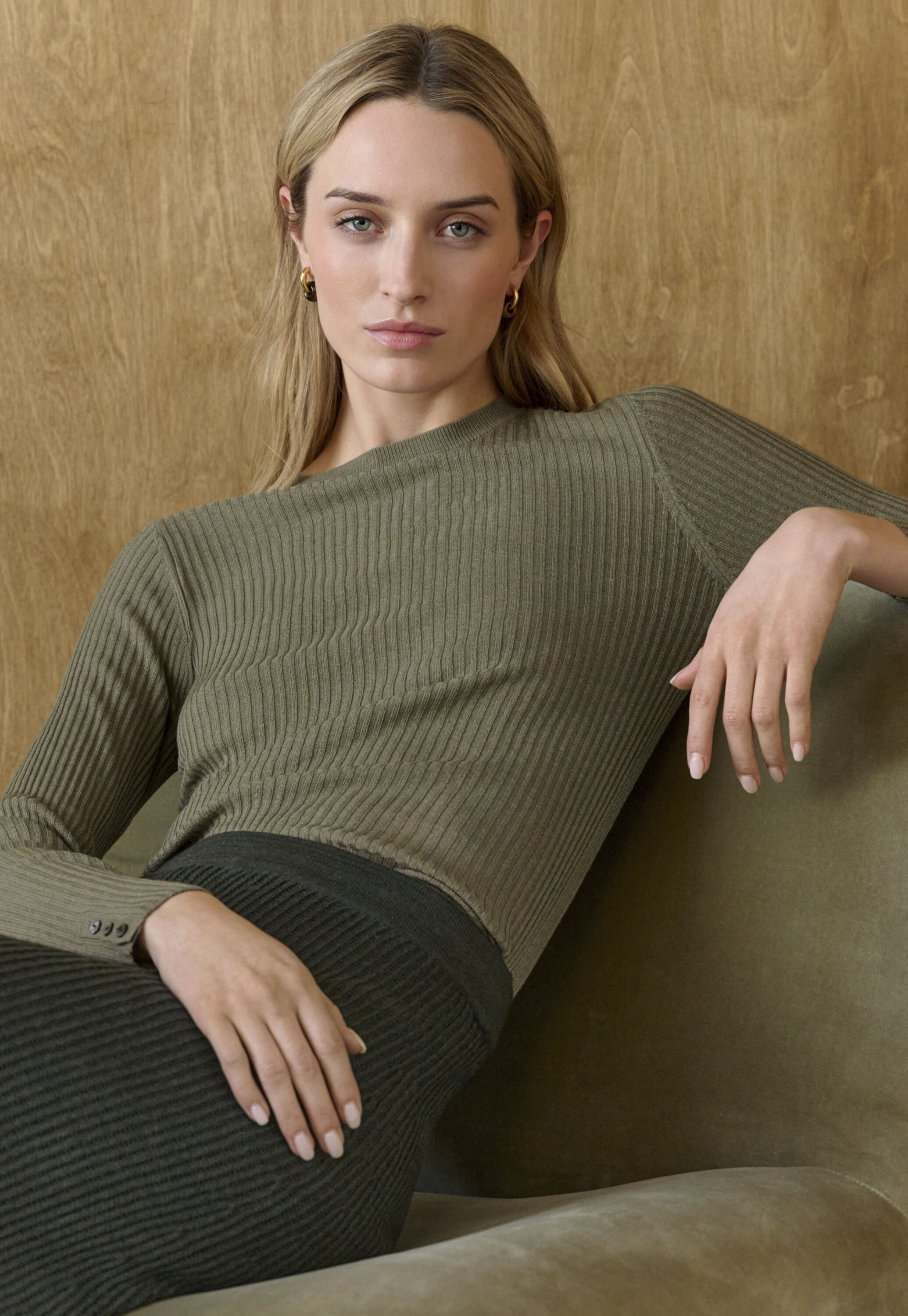 Ribbed sweater