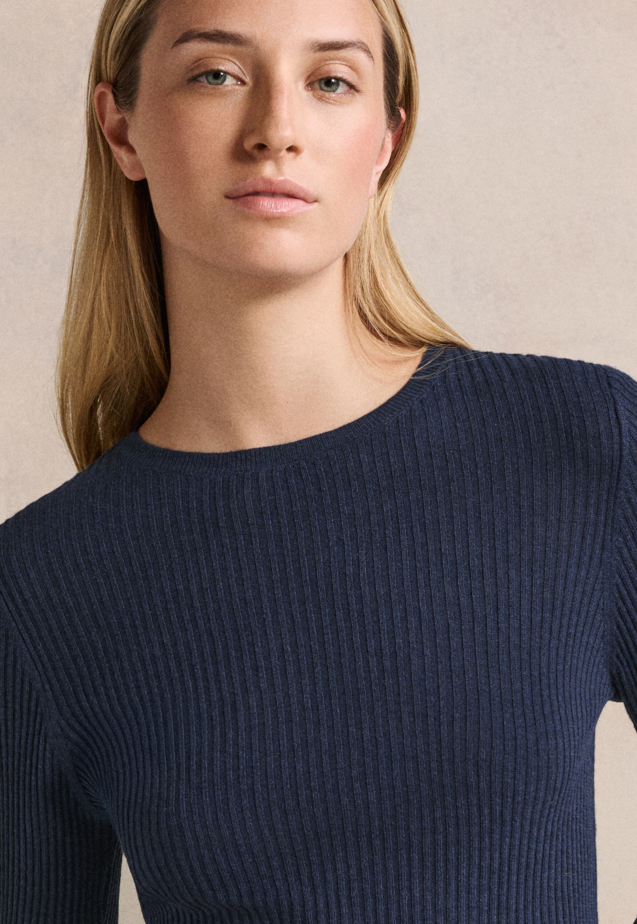 Ribbed sweater