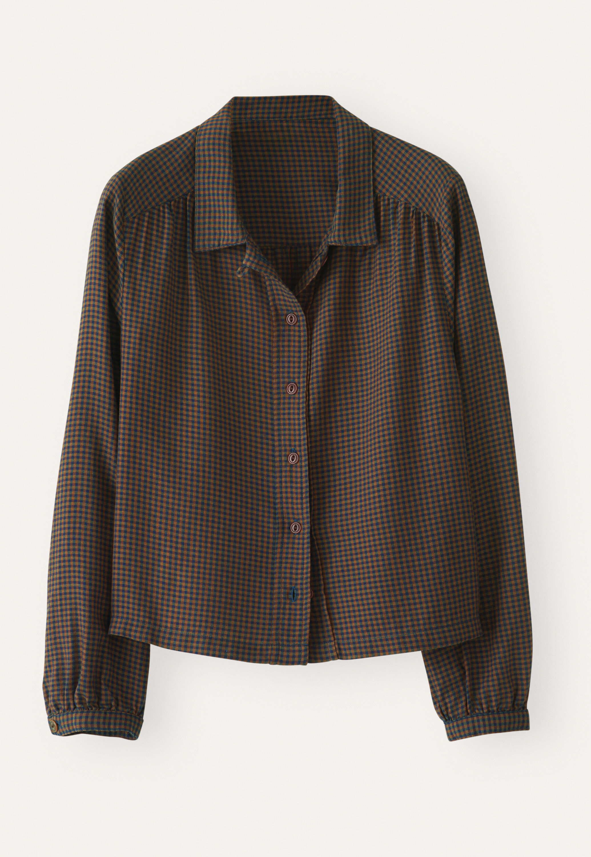 Checked blouse