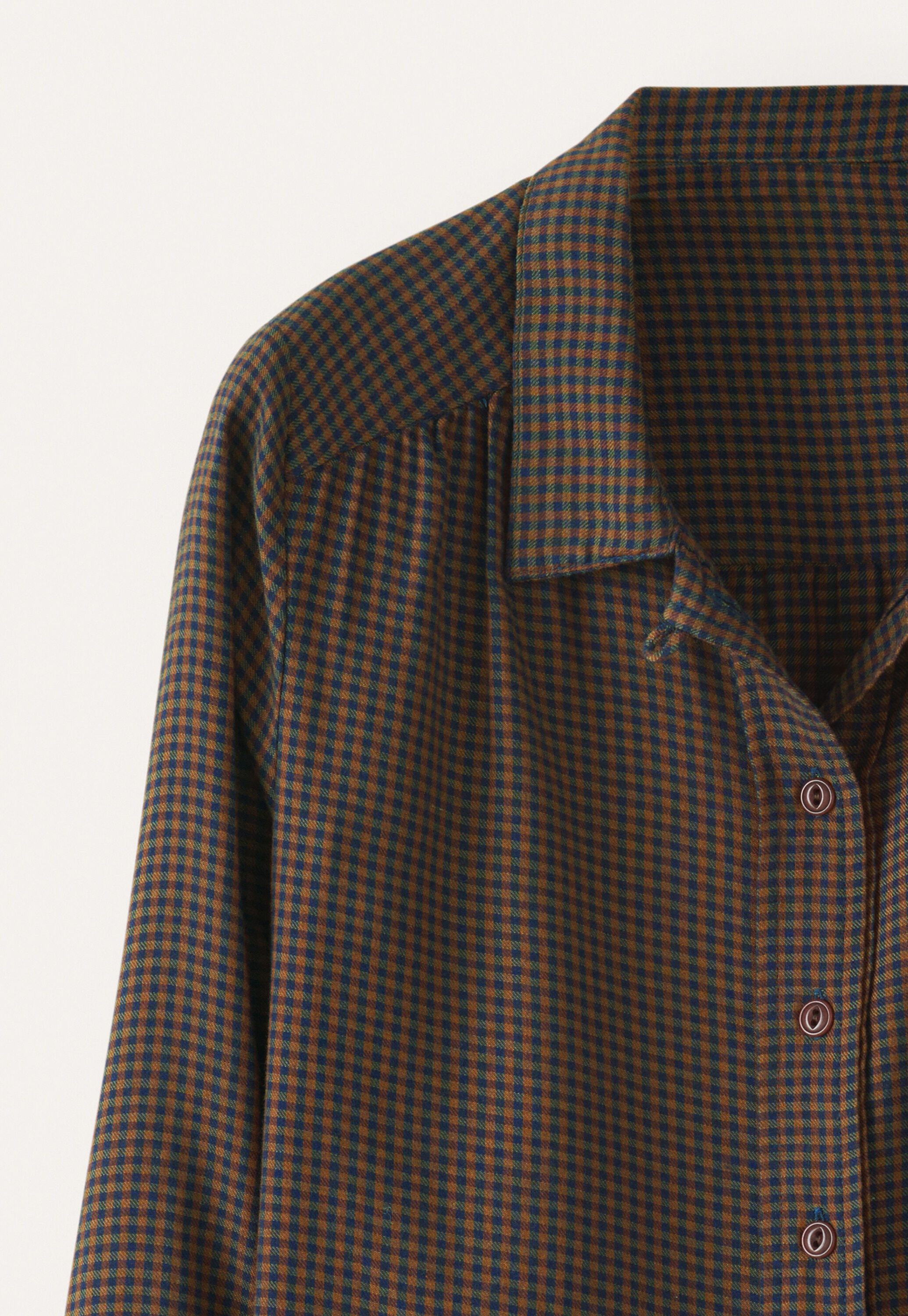 Checked blouse
