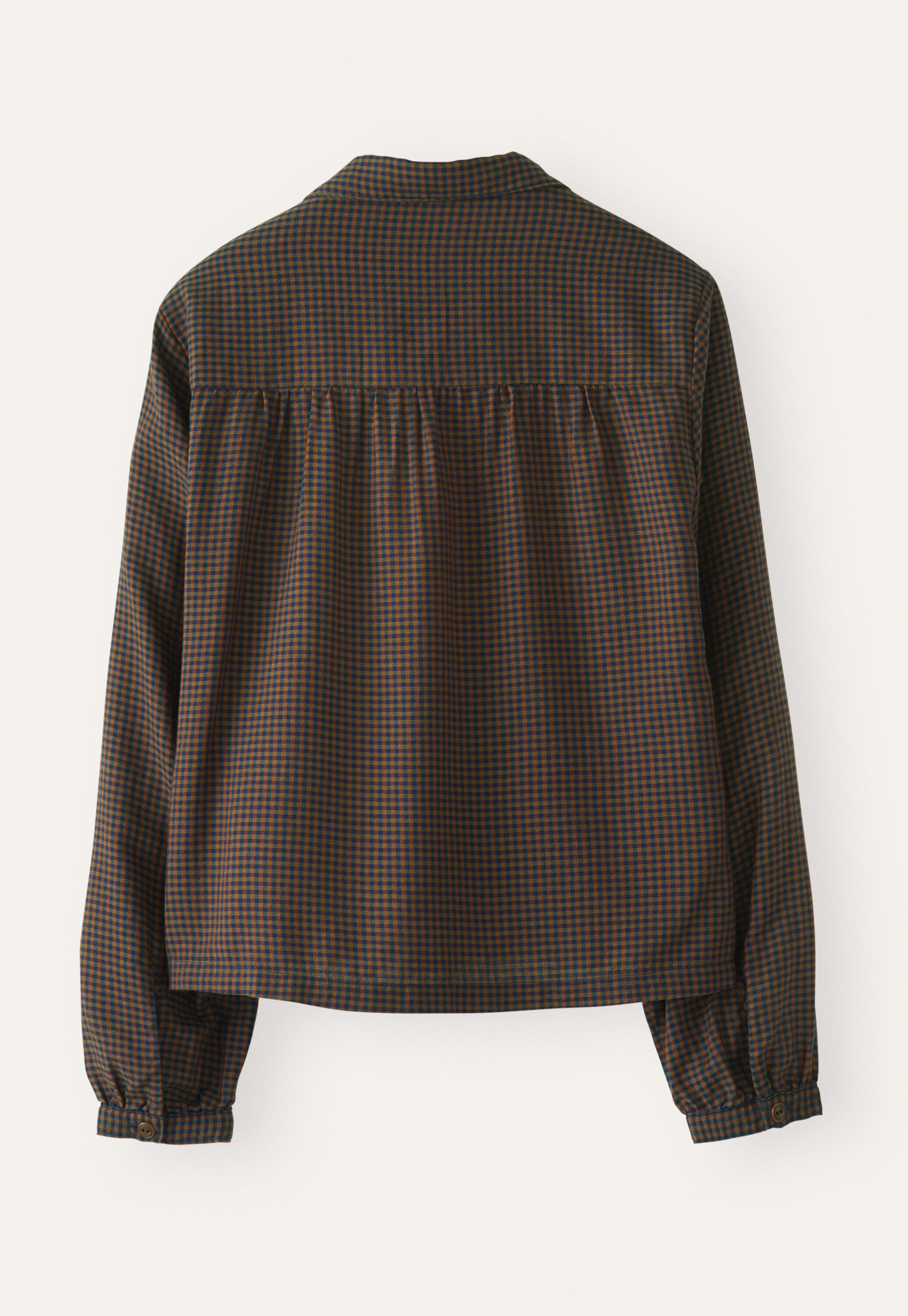 Checked blouse
