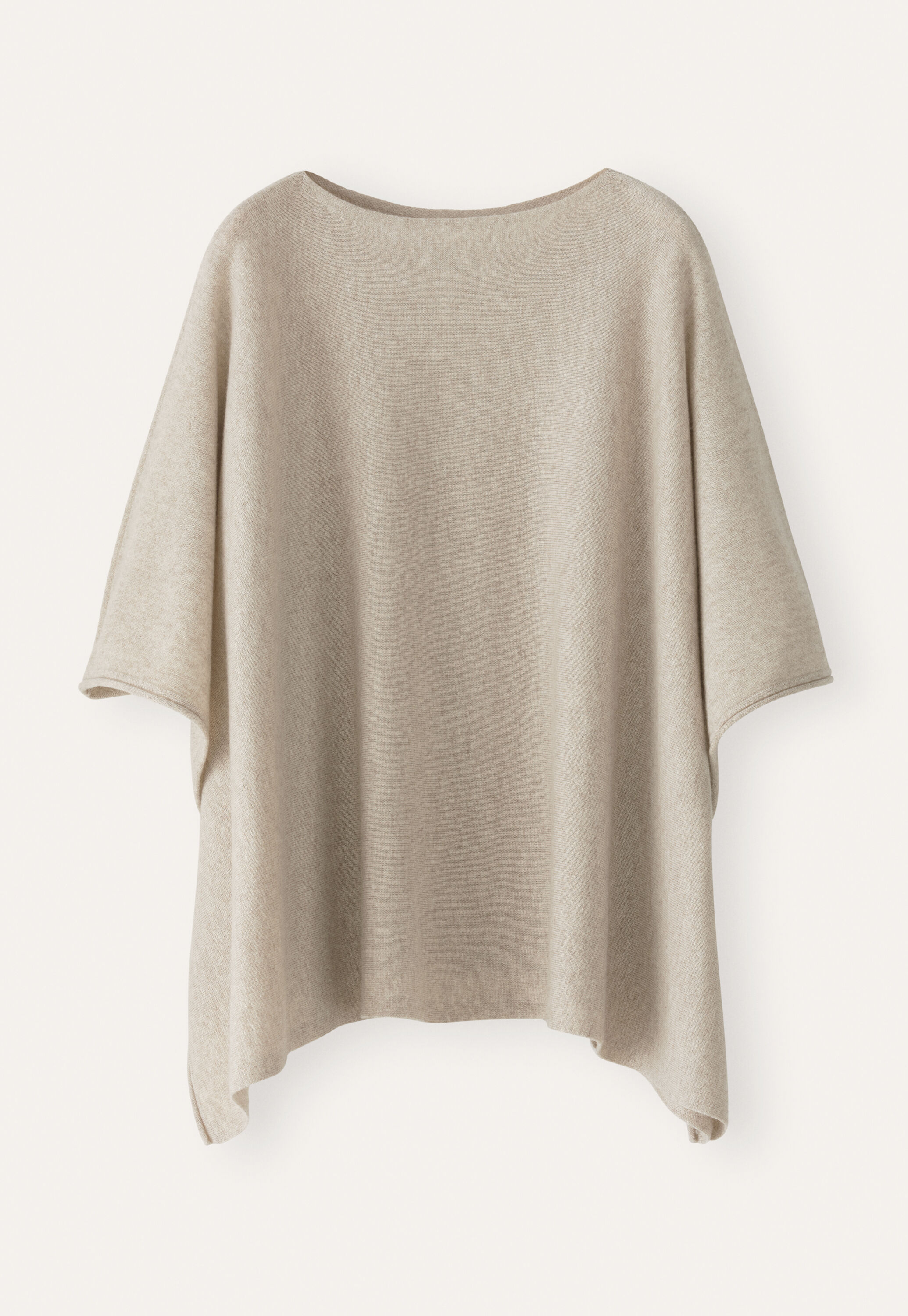 Knitted poncho