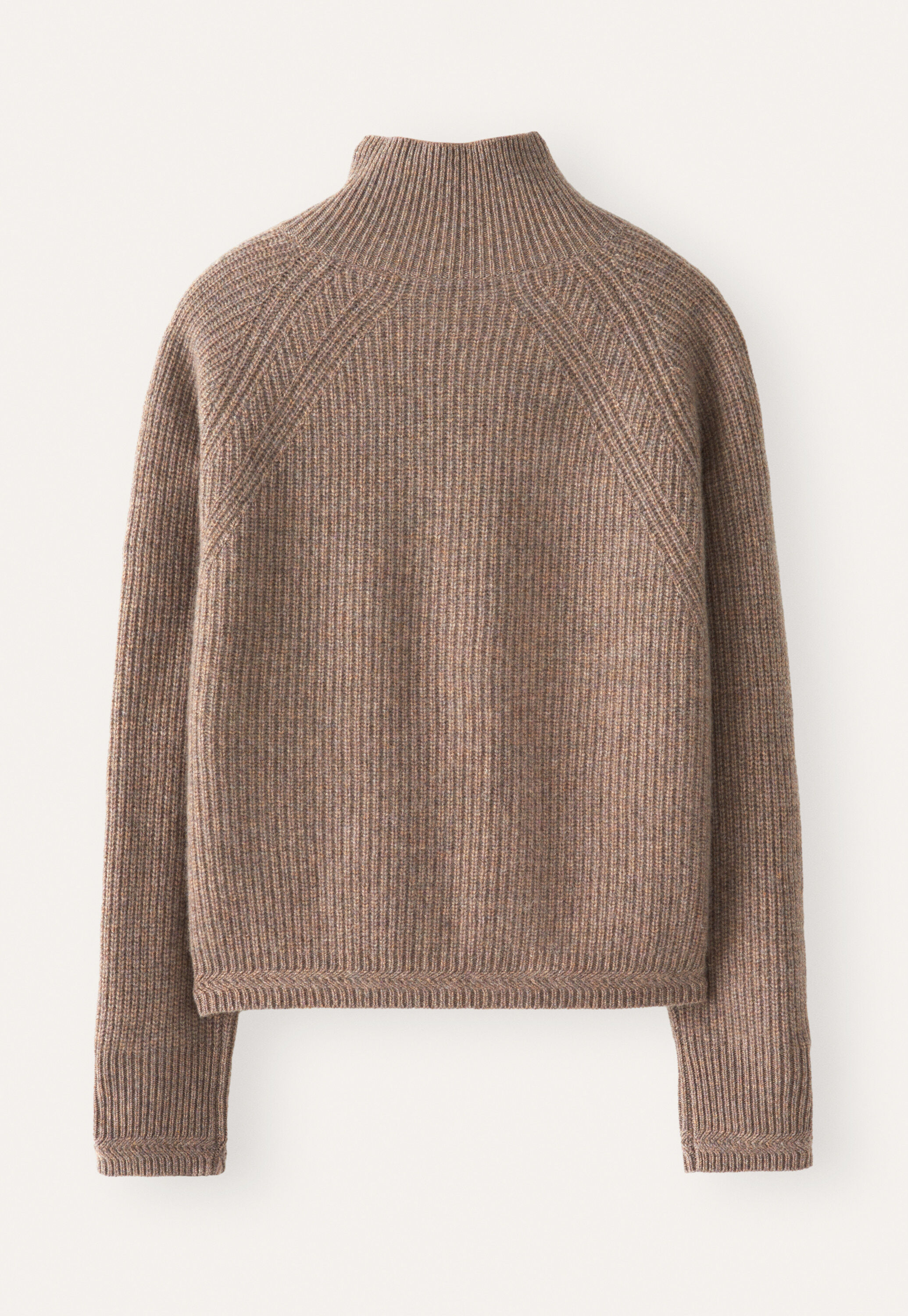 Zip-front sweater