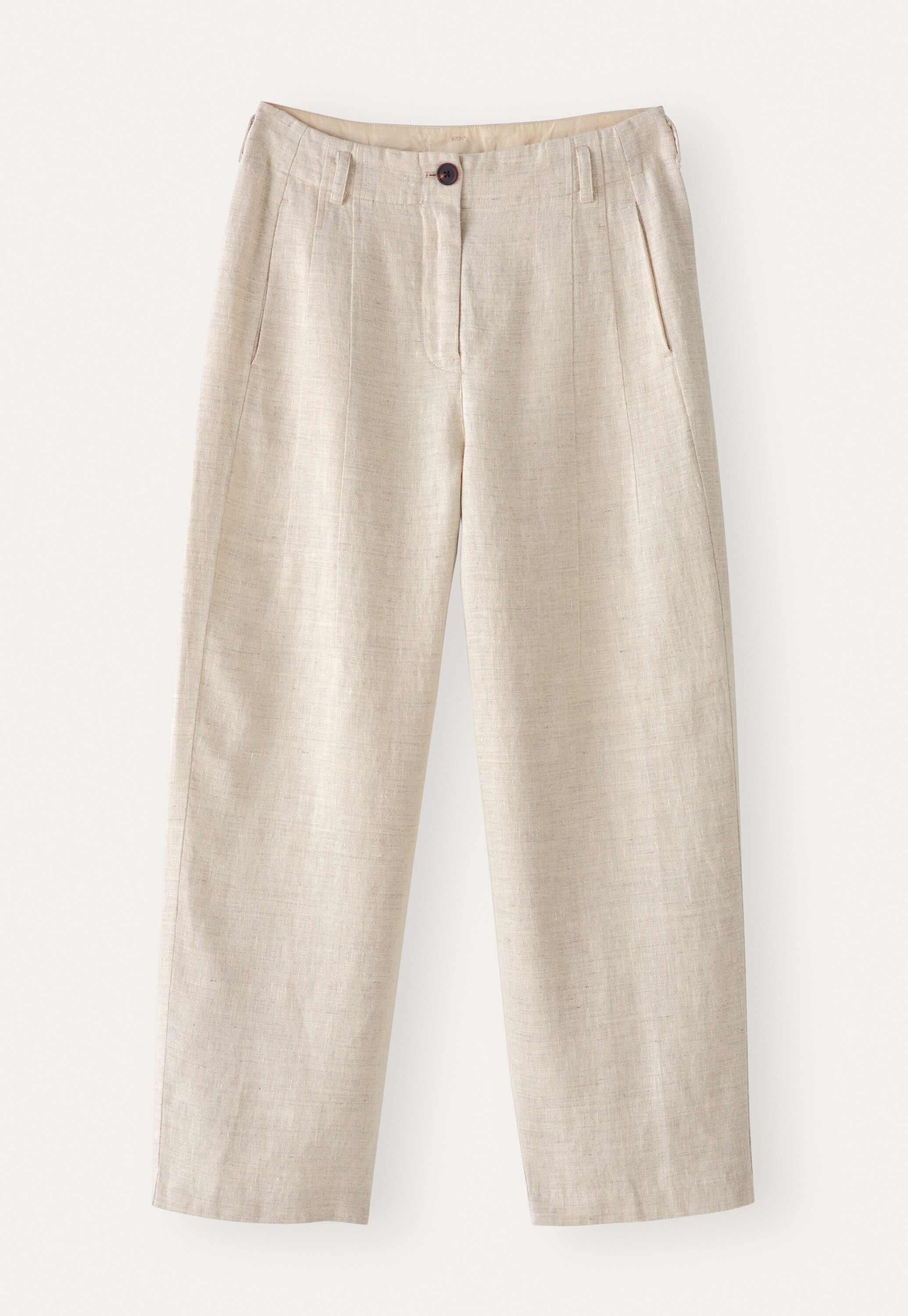 Barrel-leg trousers