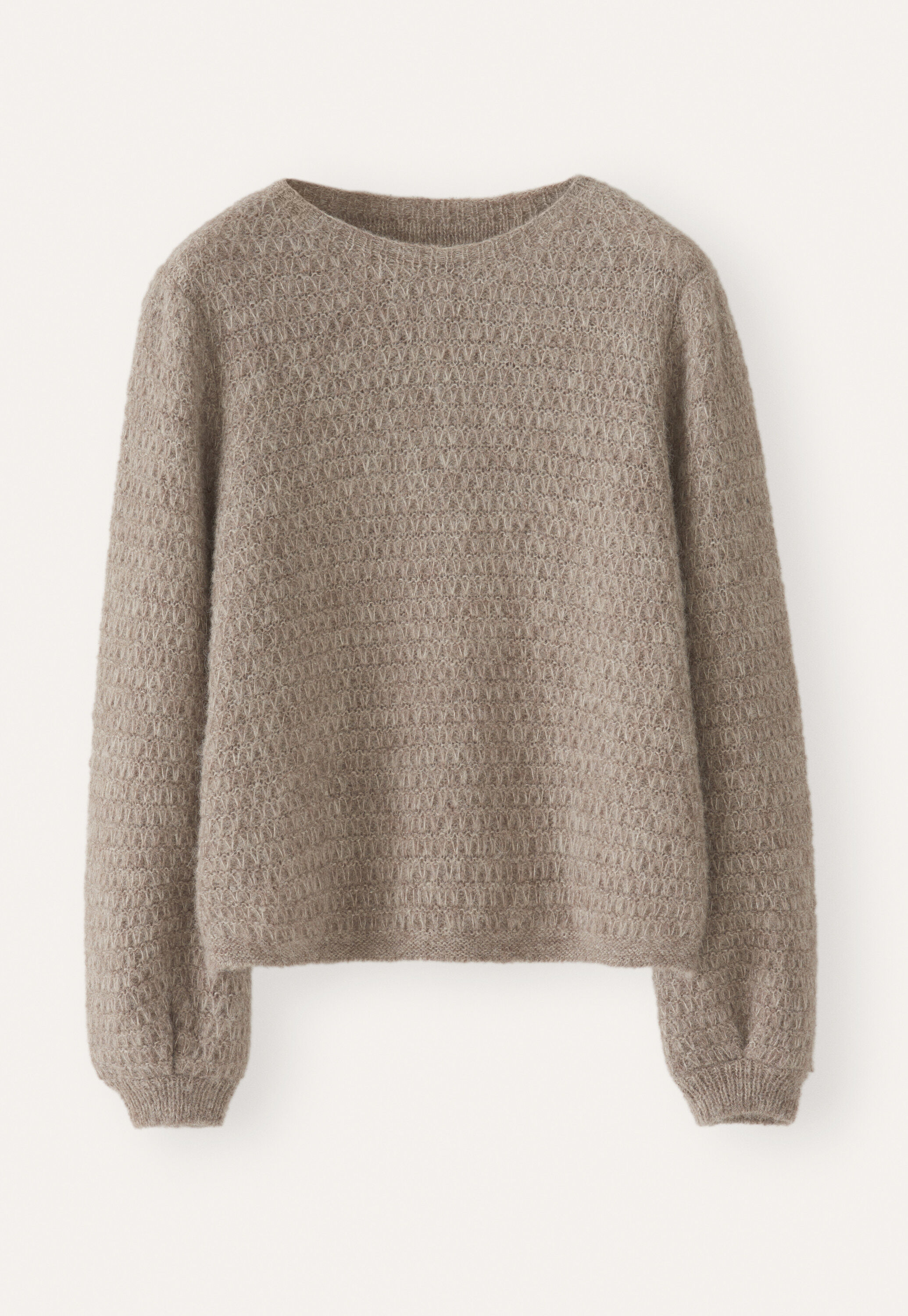 Tuck-stitch sweater
