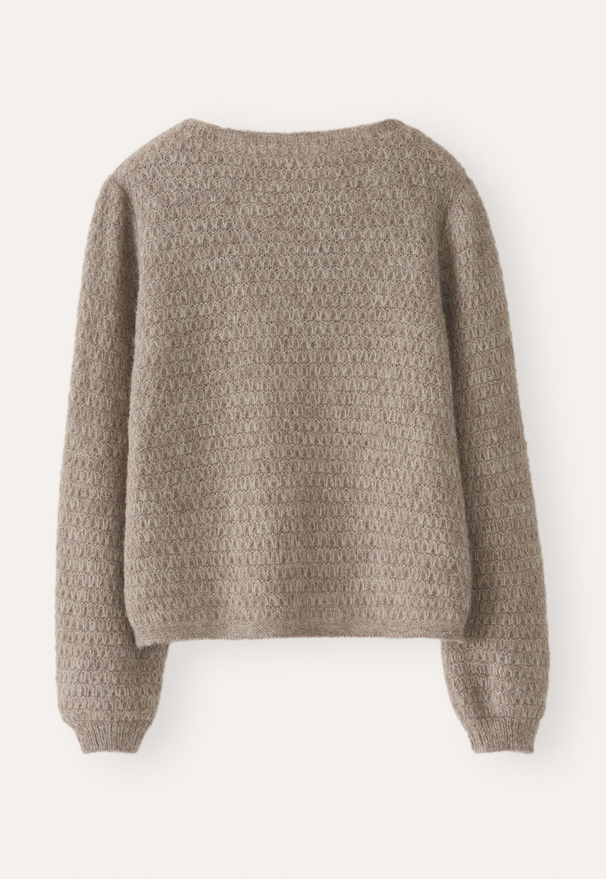 Tuck-stitch sweater
