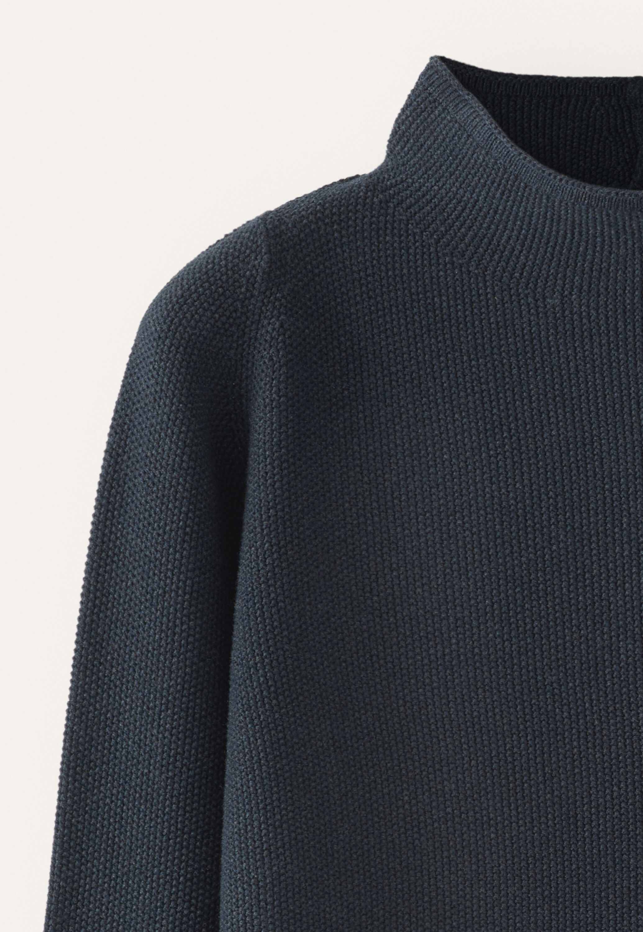 Funnel-neck sweater