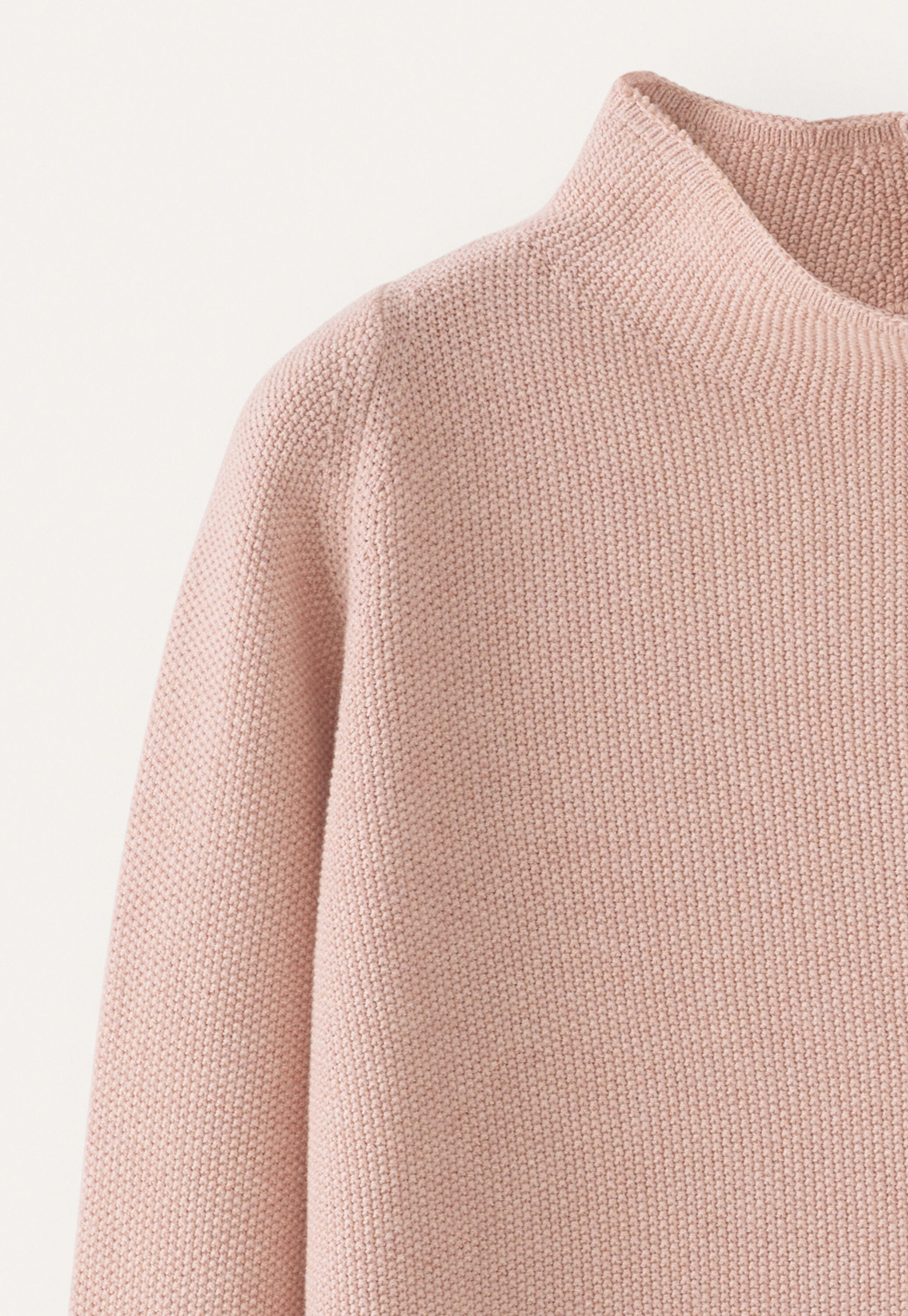 Funnel-neck sweater