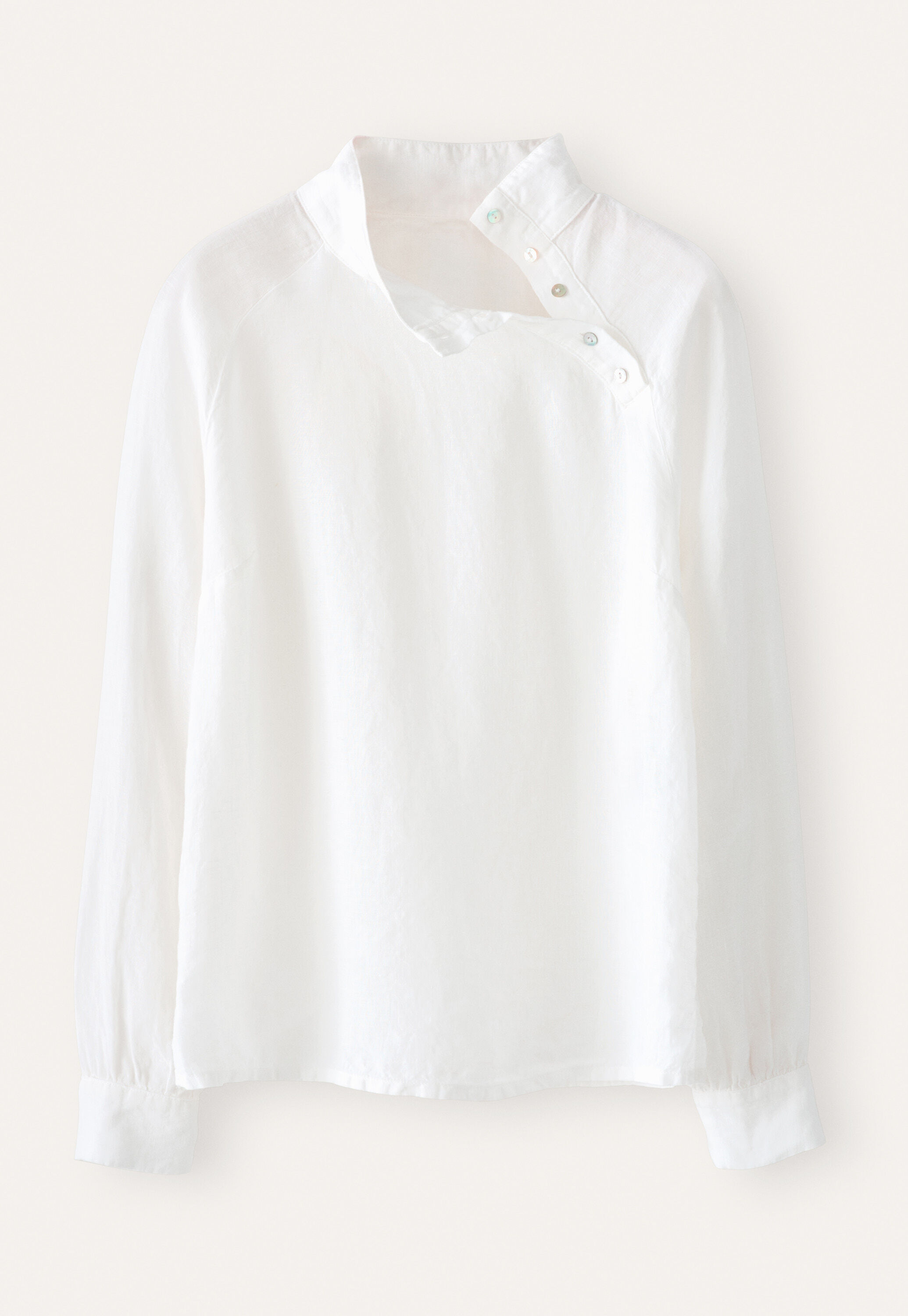 Funnel neck blouse