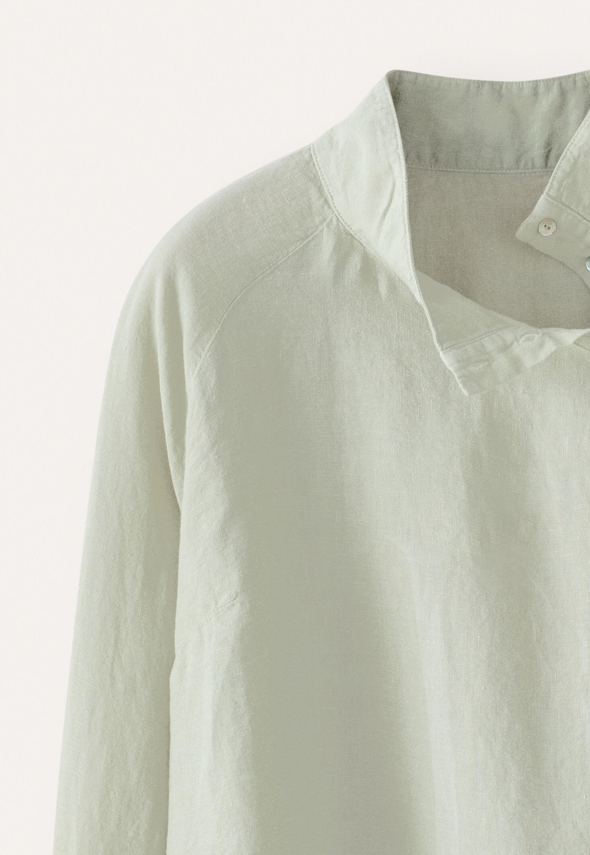 Funnel neck blouse