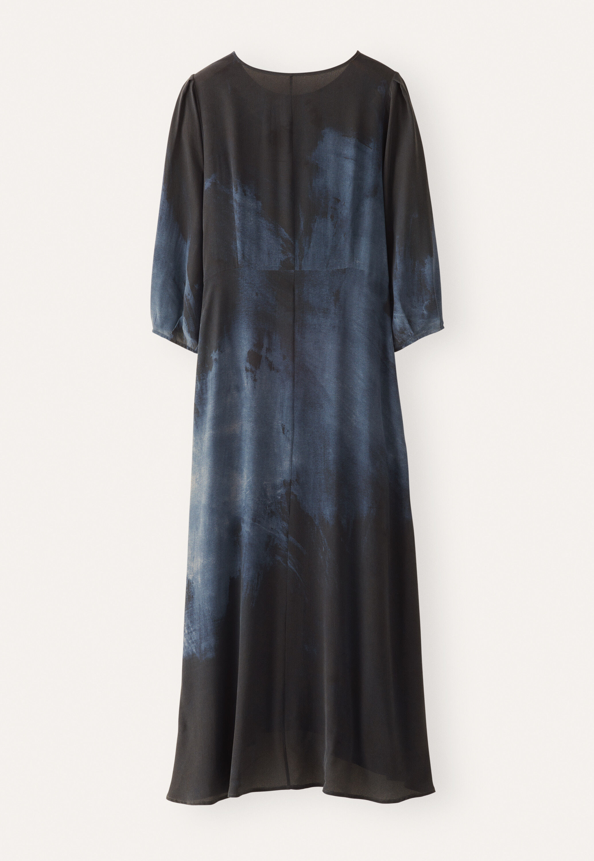Long printed dress