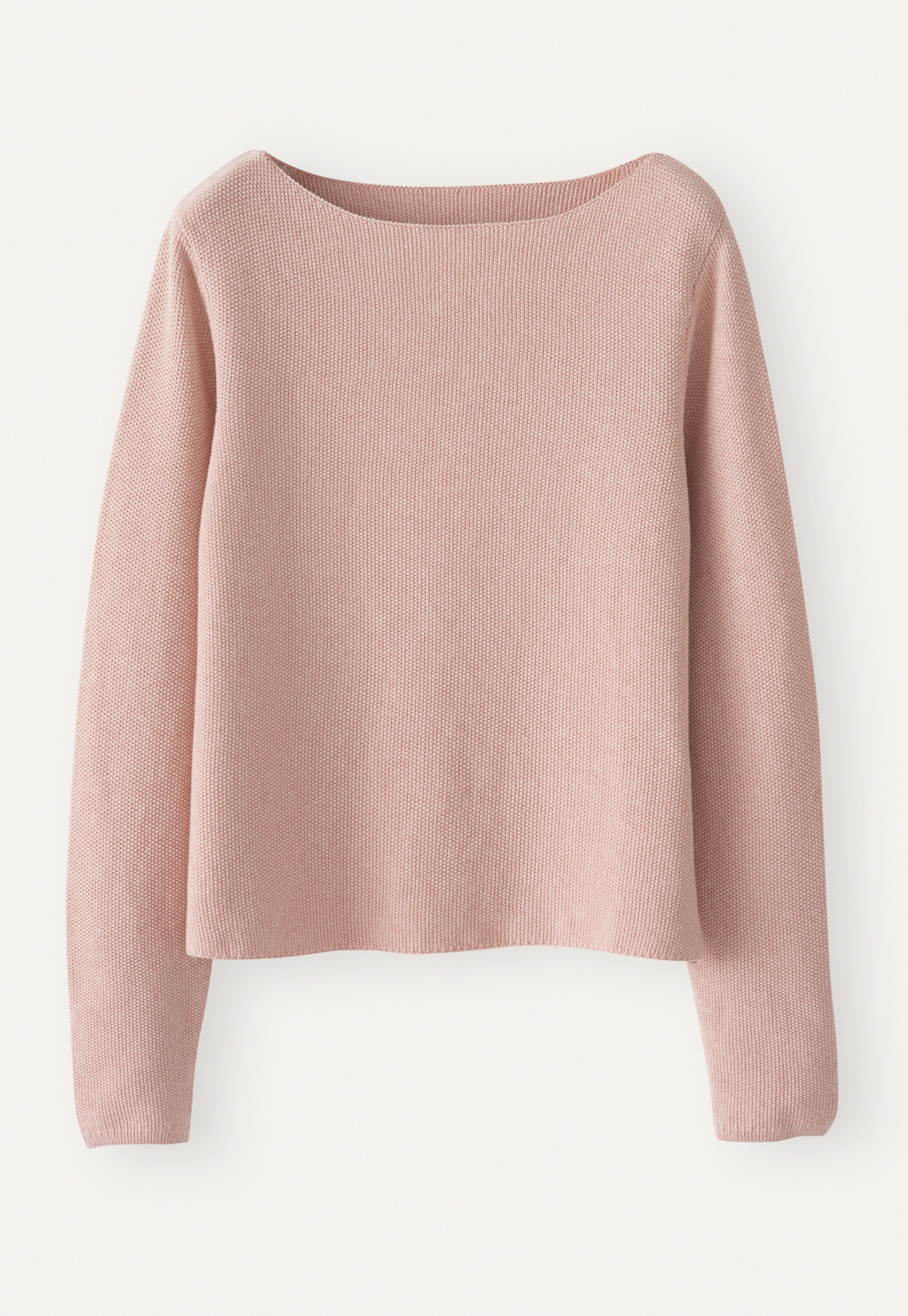 Boat-neck sweater