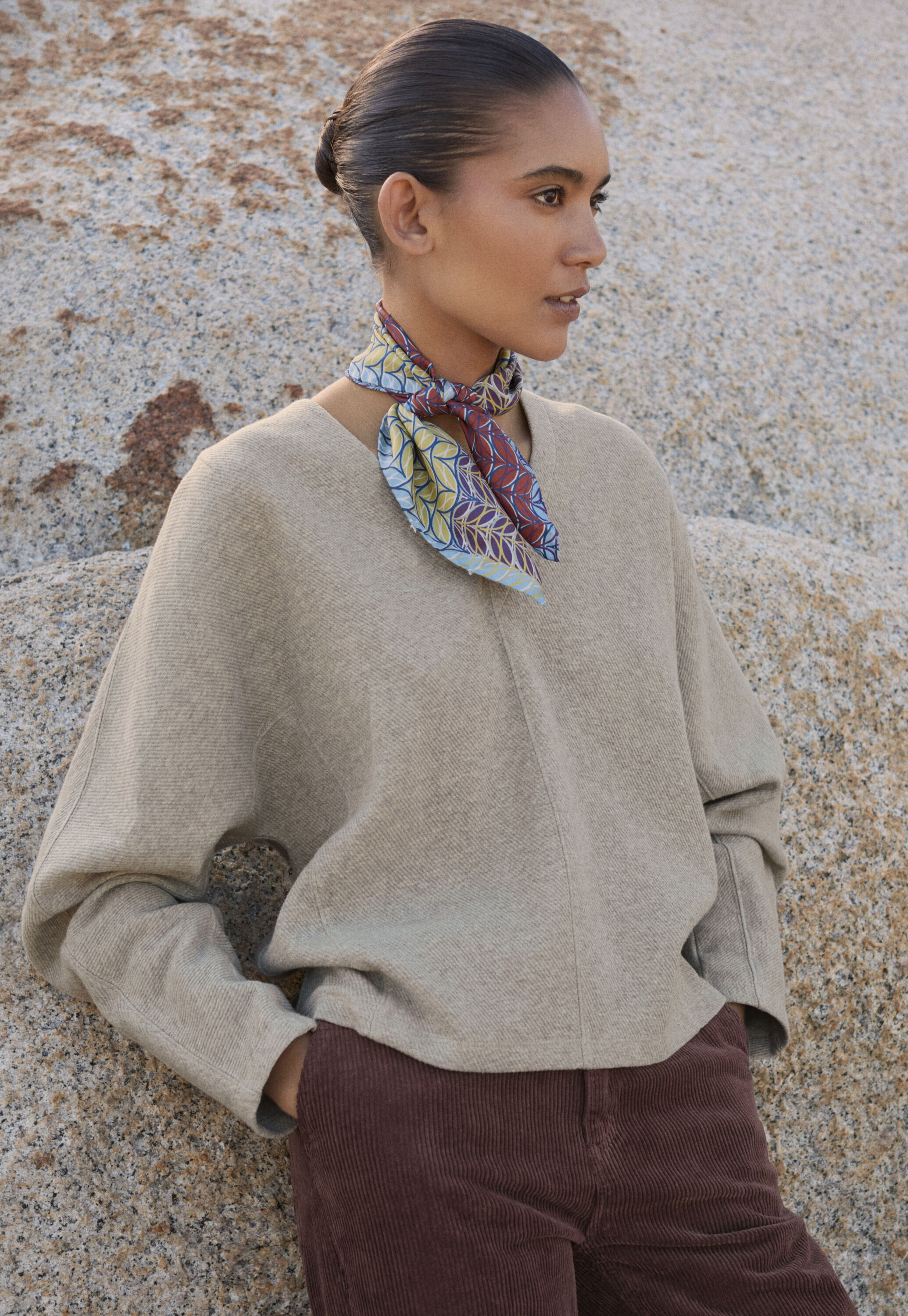 Printed scarf