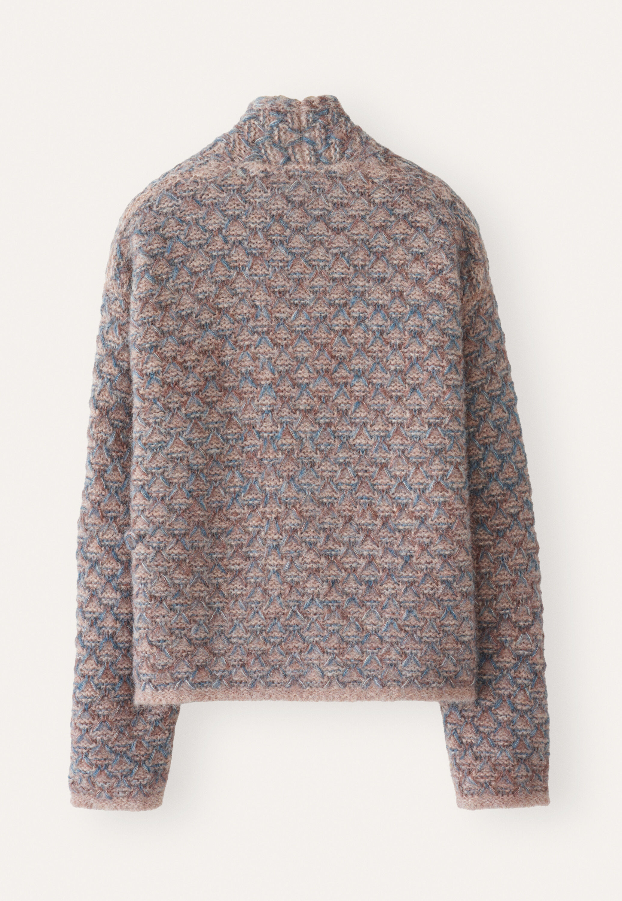 Slip-stitch cardigan