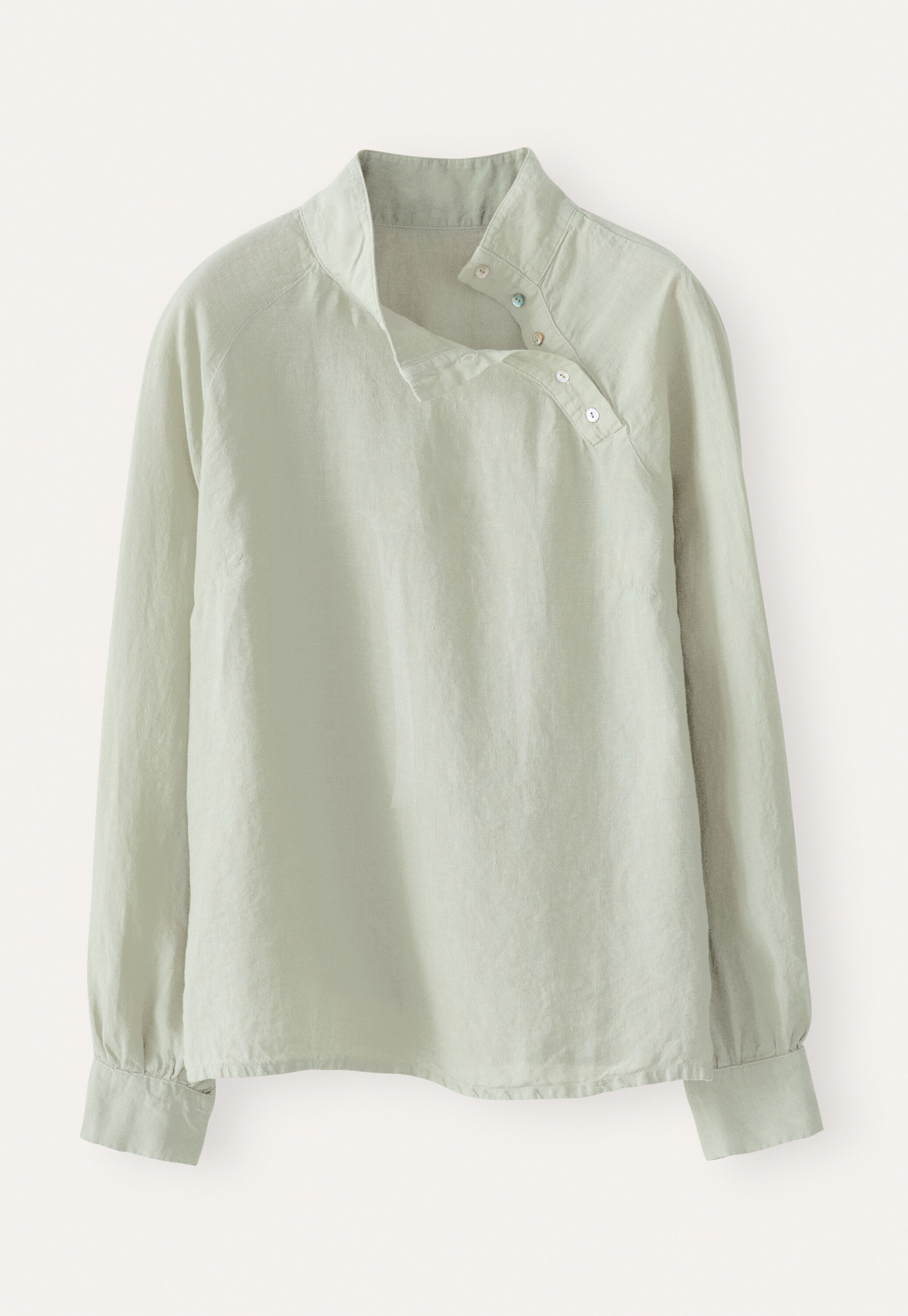 Funnel neck blouse