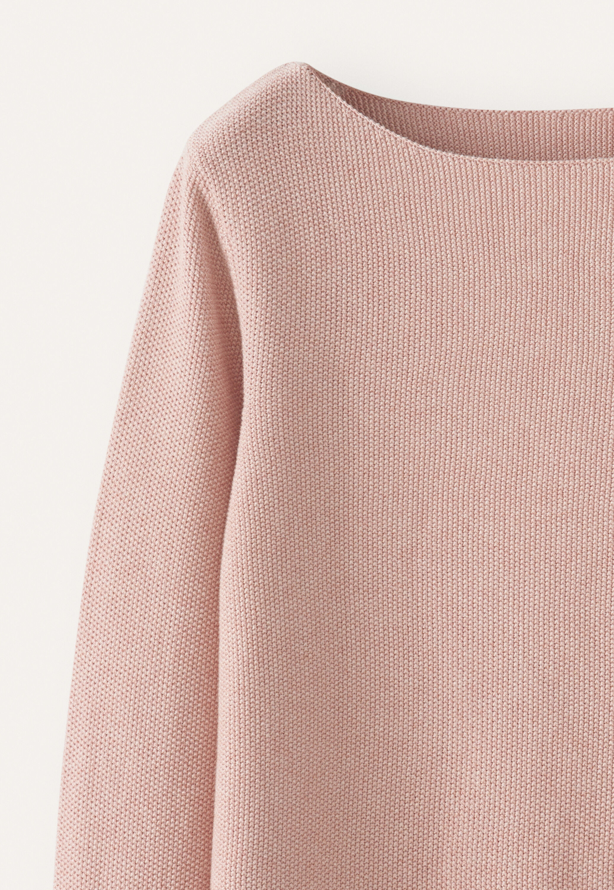 Boat-neck sweater