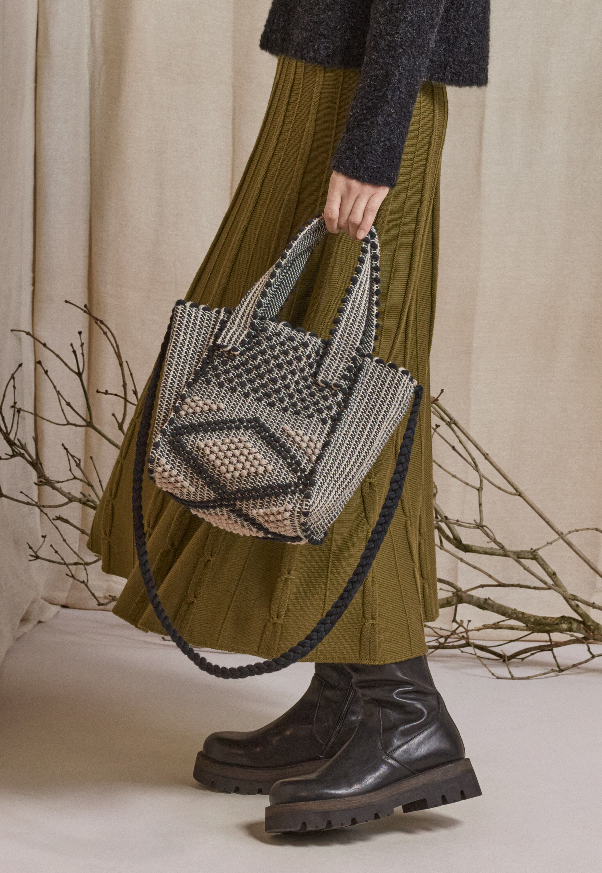 Knotted bag