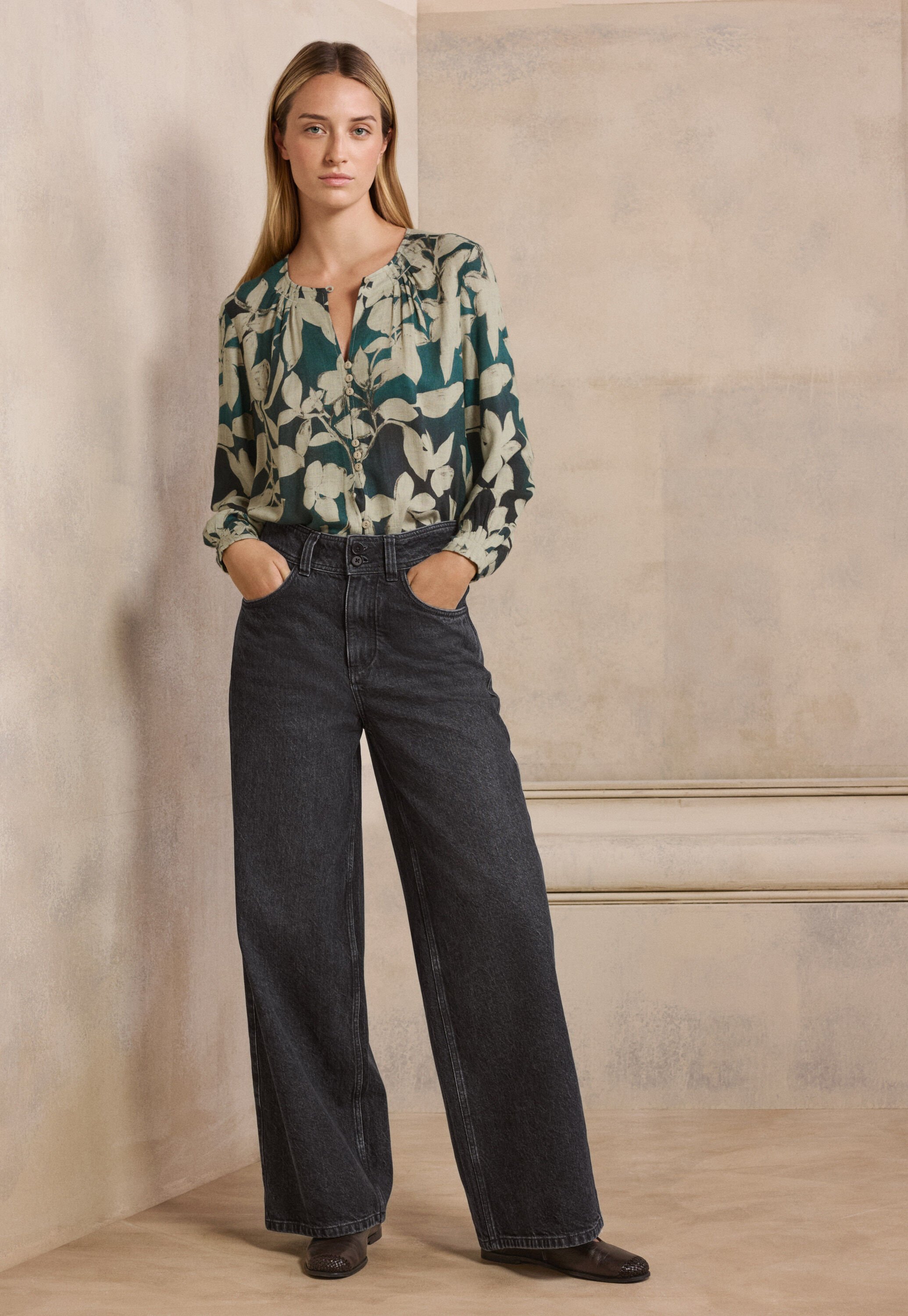 Printed blouse