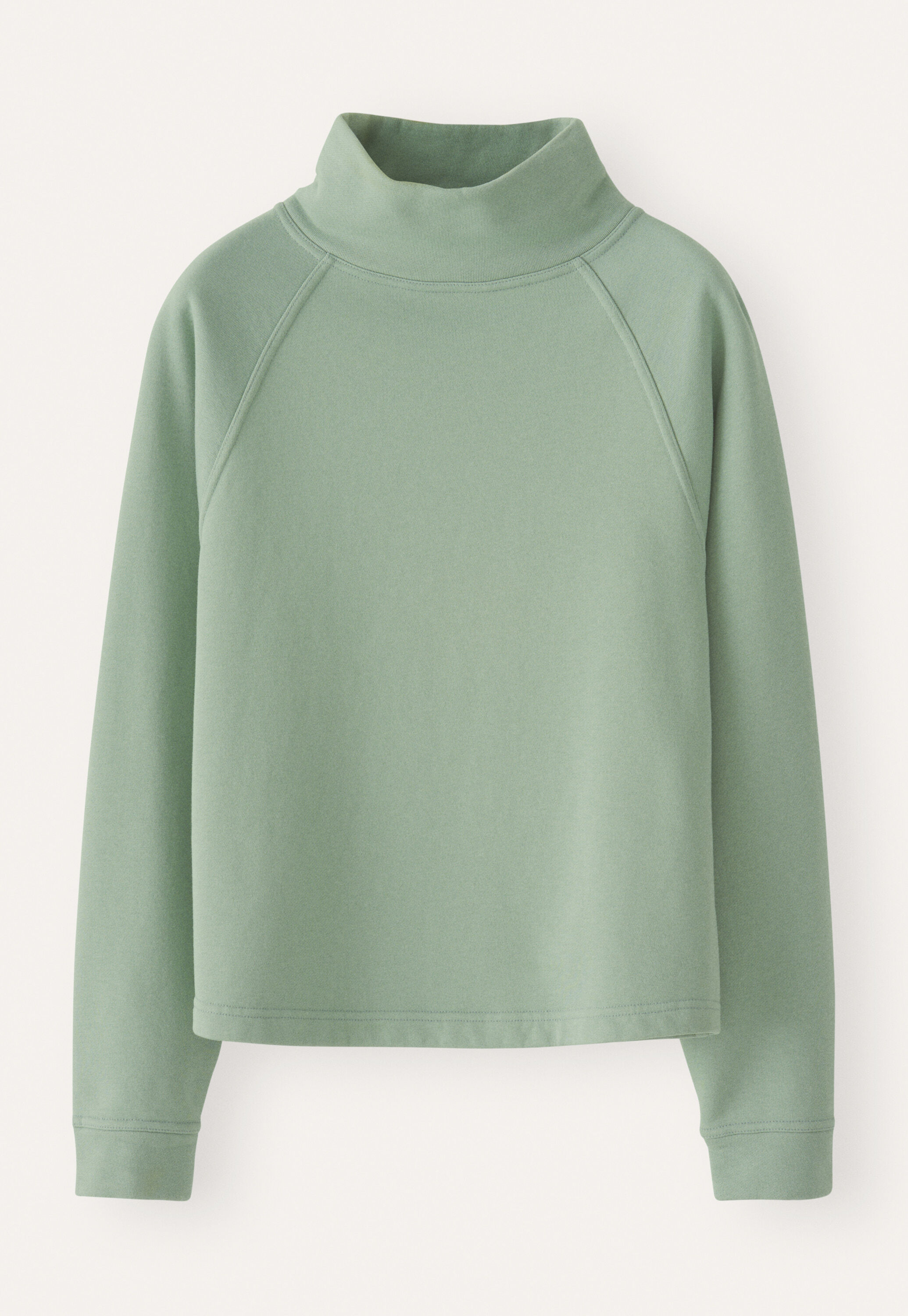 Funnel-neck sweatshirt