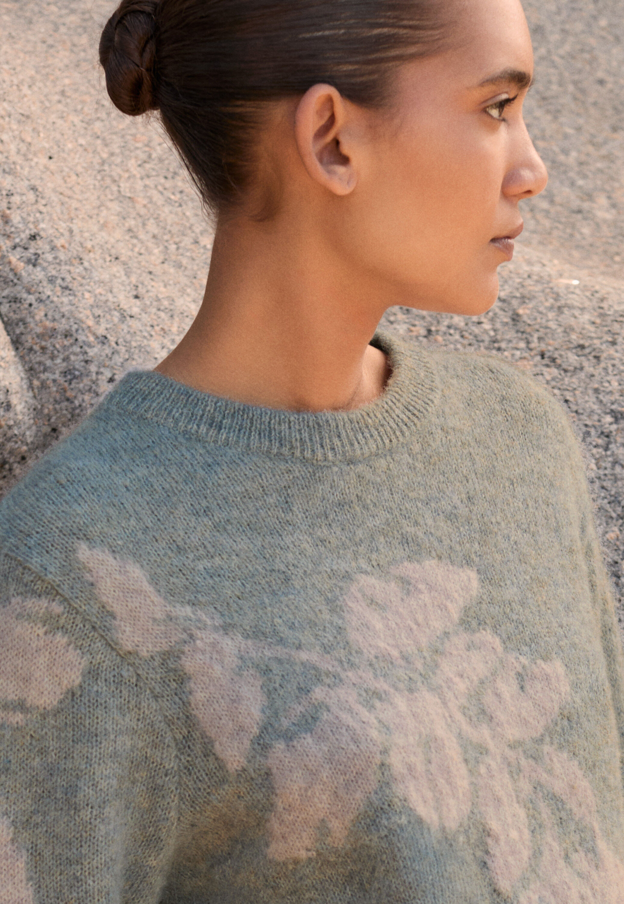 Intarsia sweater