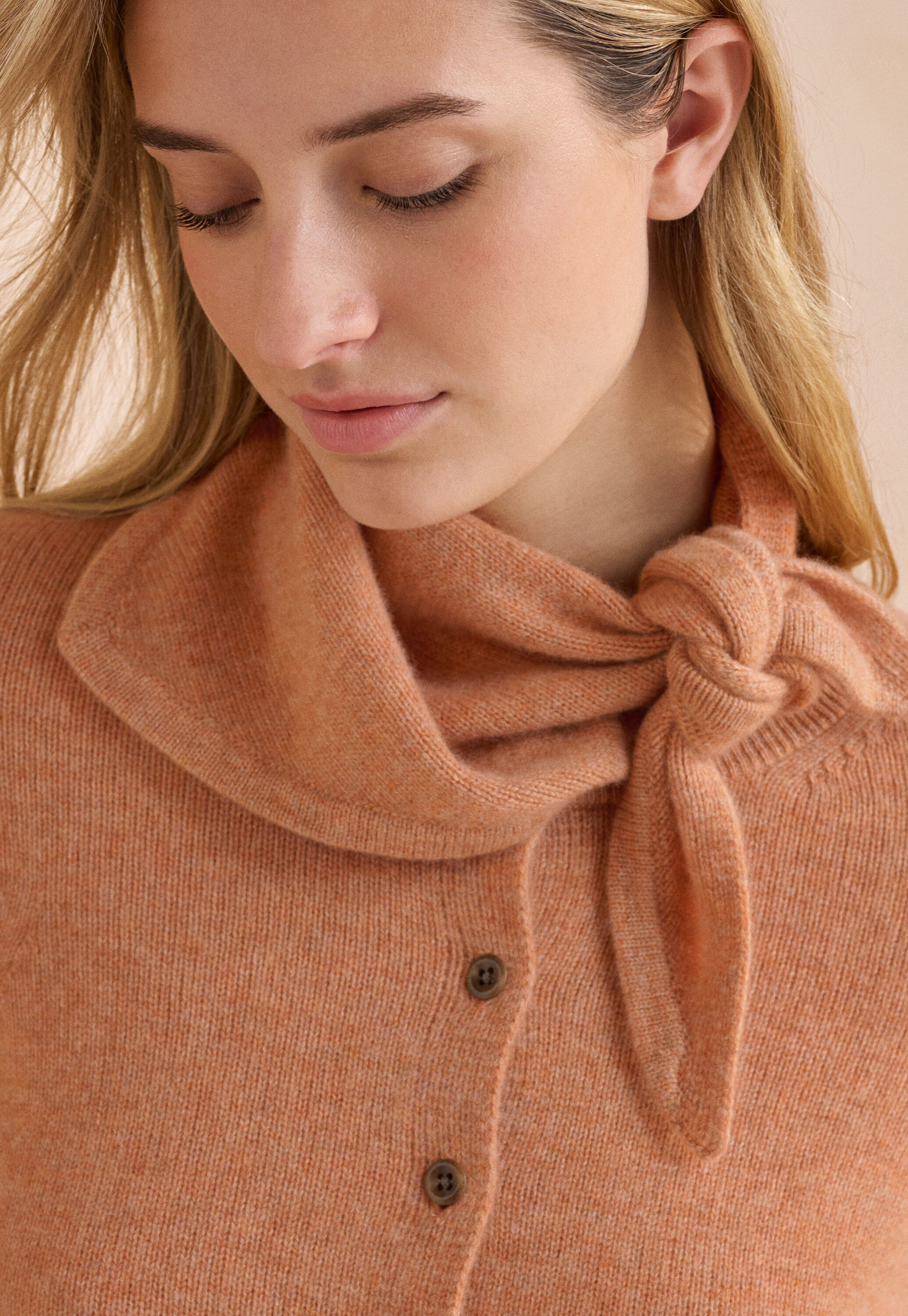 Button-through sweater