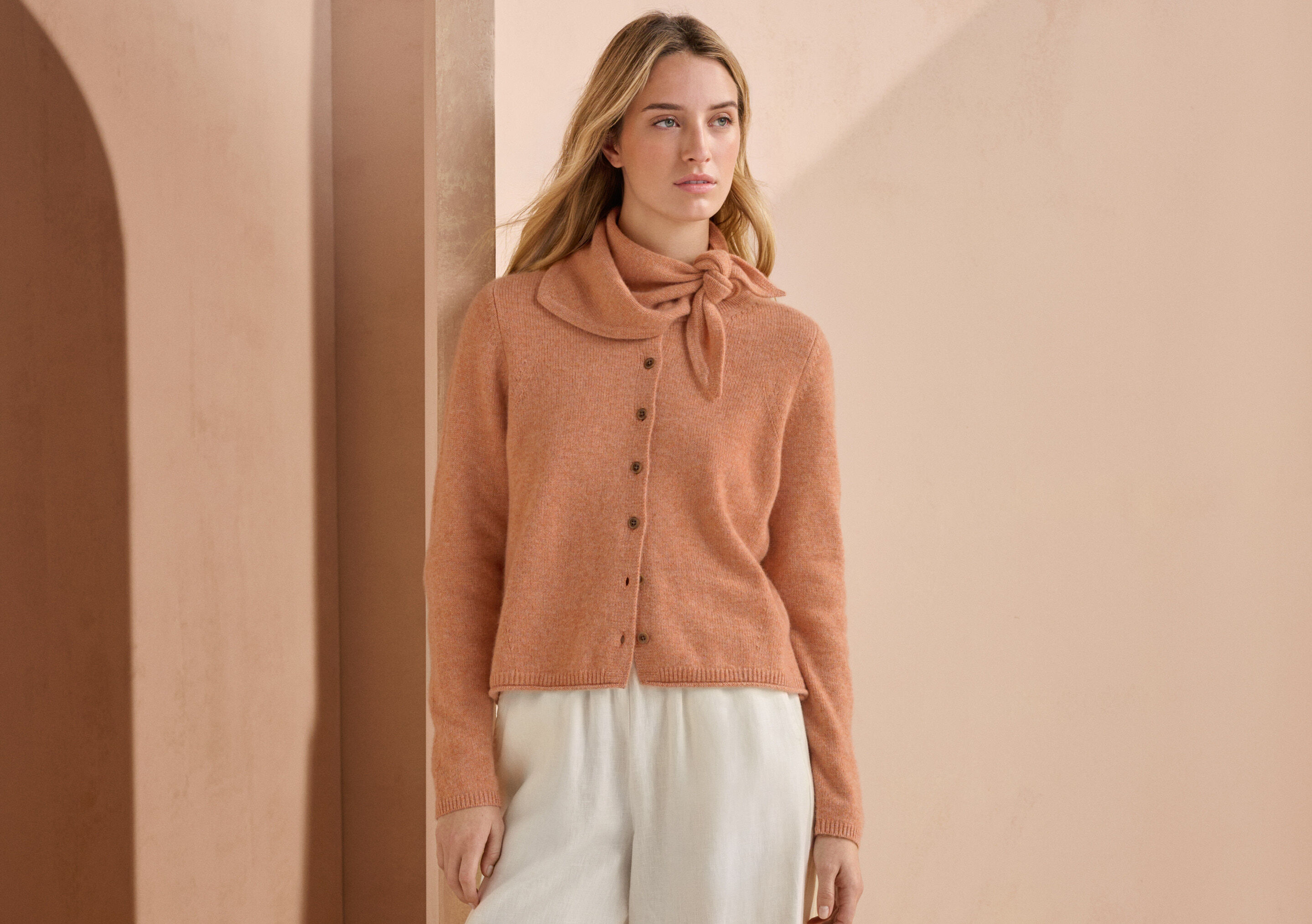 Button-through sweater