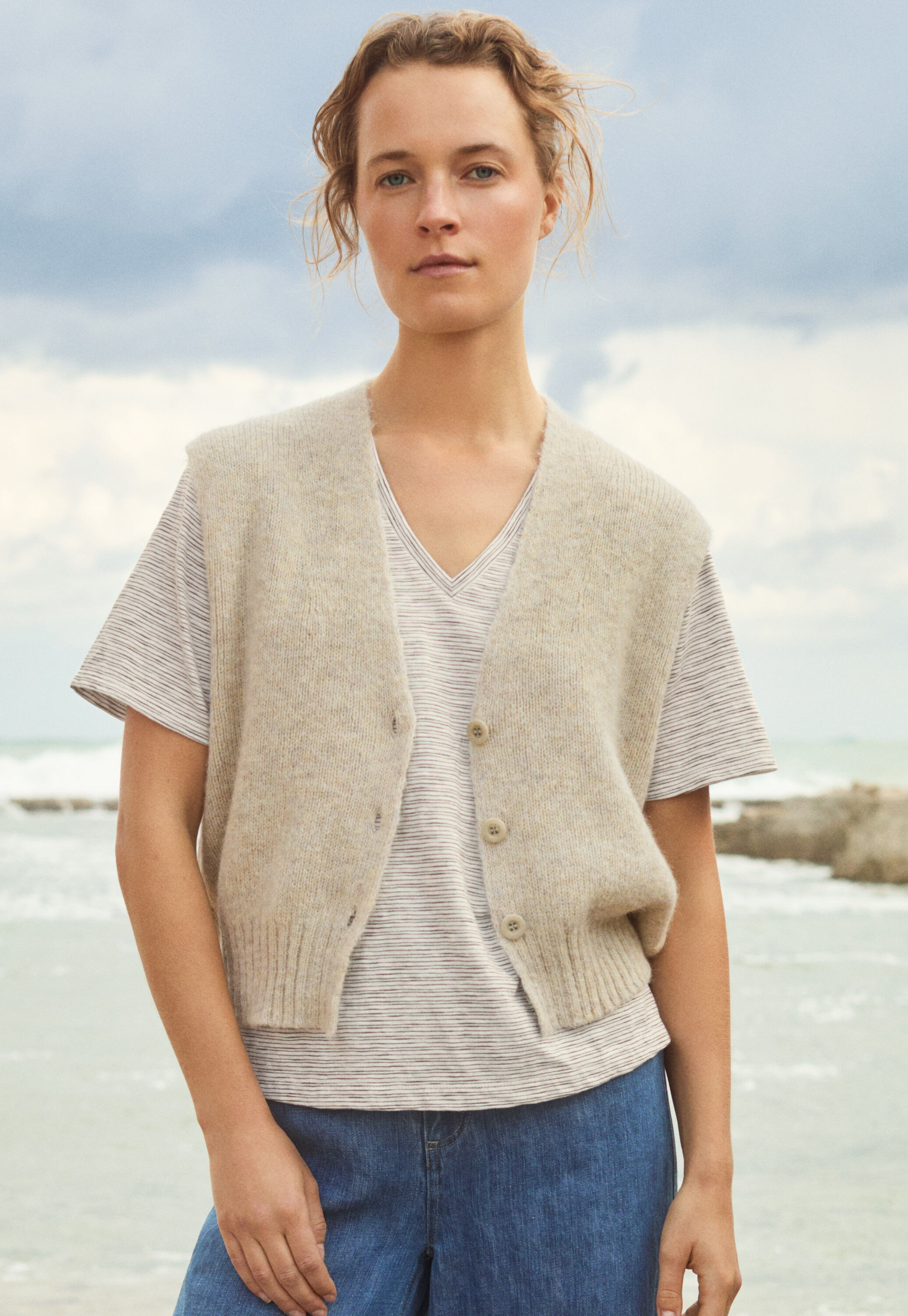 Round-neck sweater