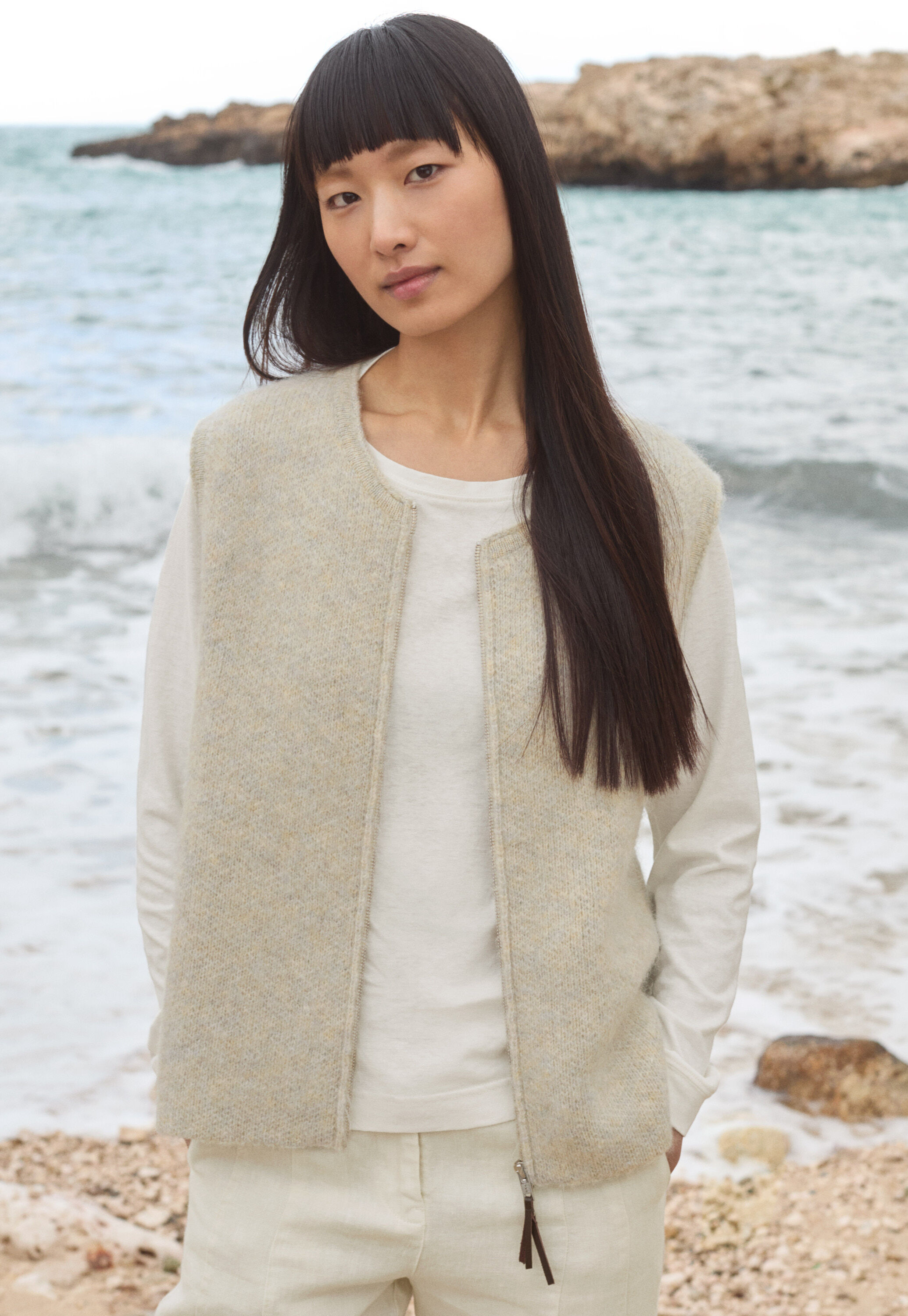 Round-neck sweater