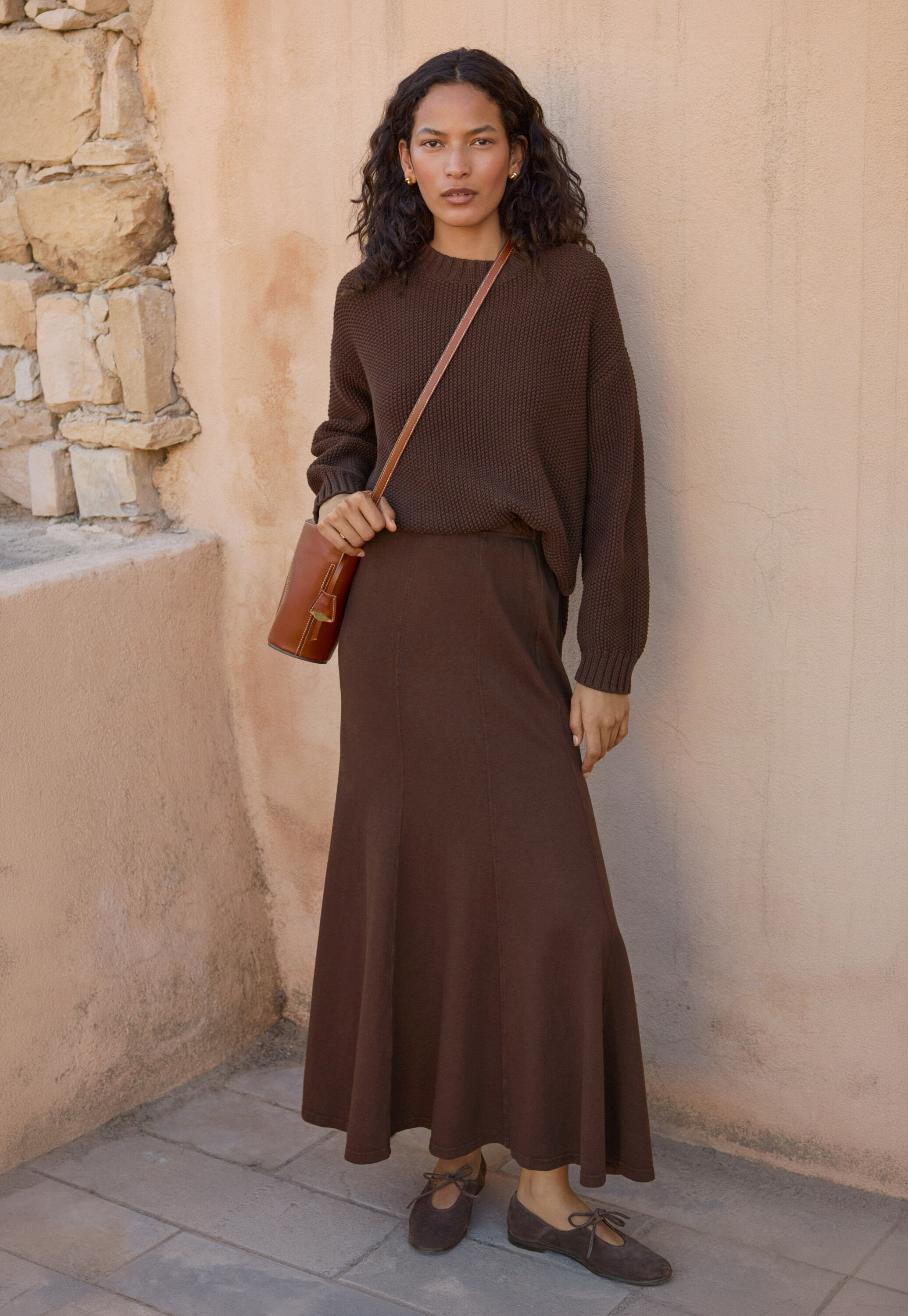 Jersey skirt