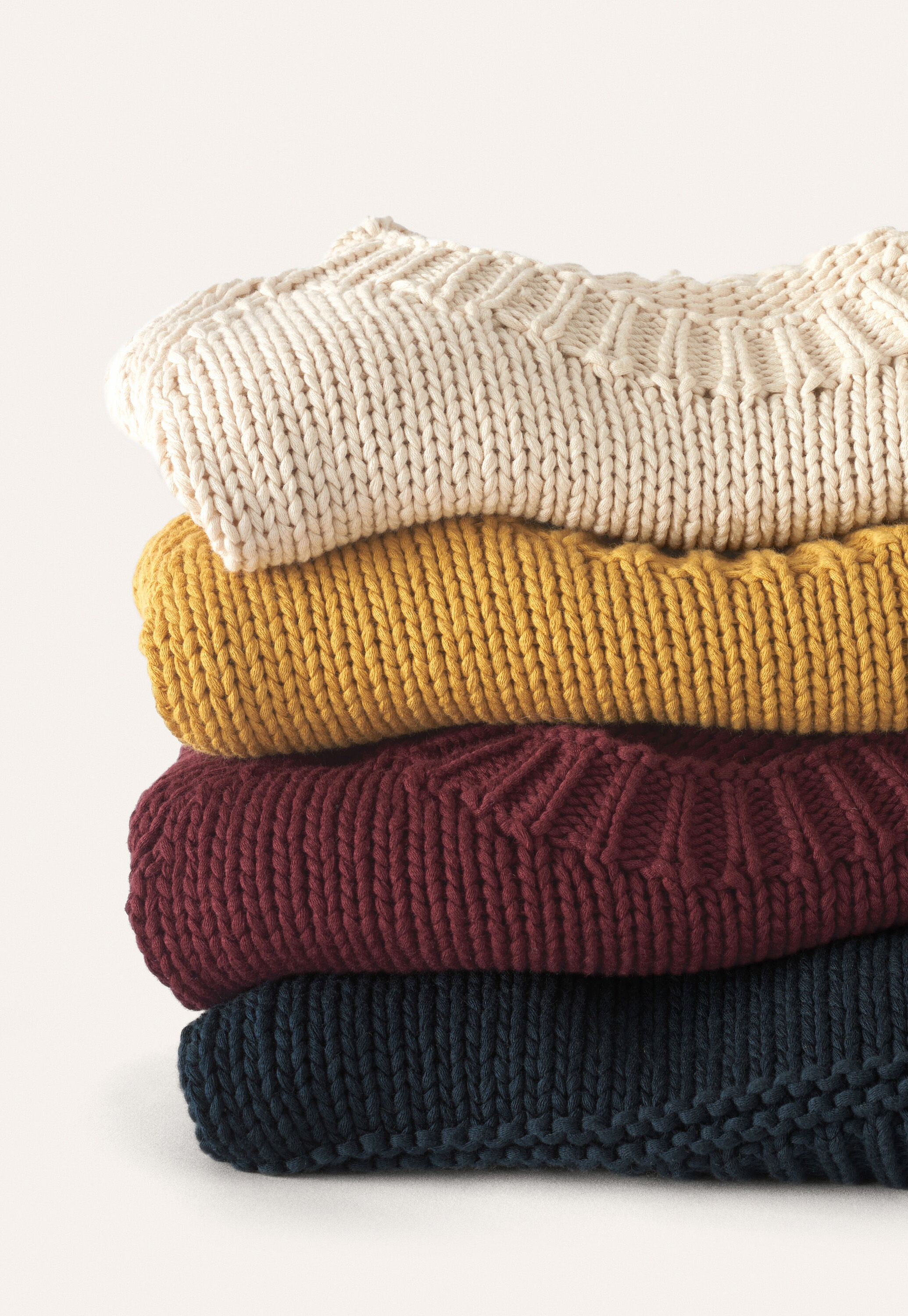 Hand-knitted cardigan