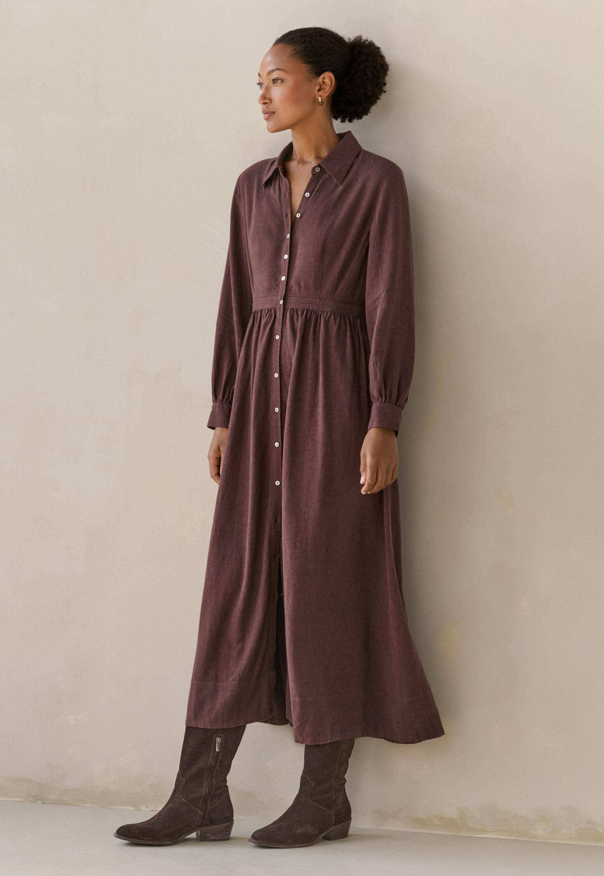 Long shirtdress