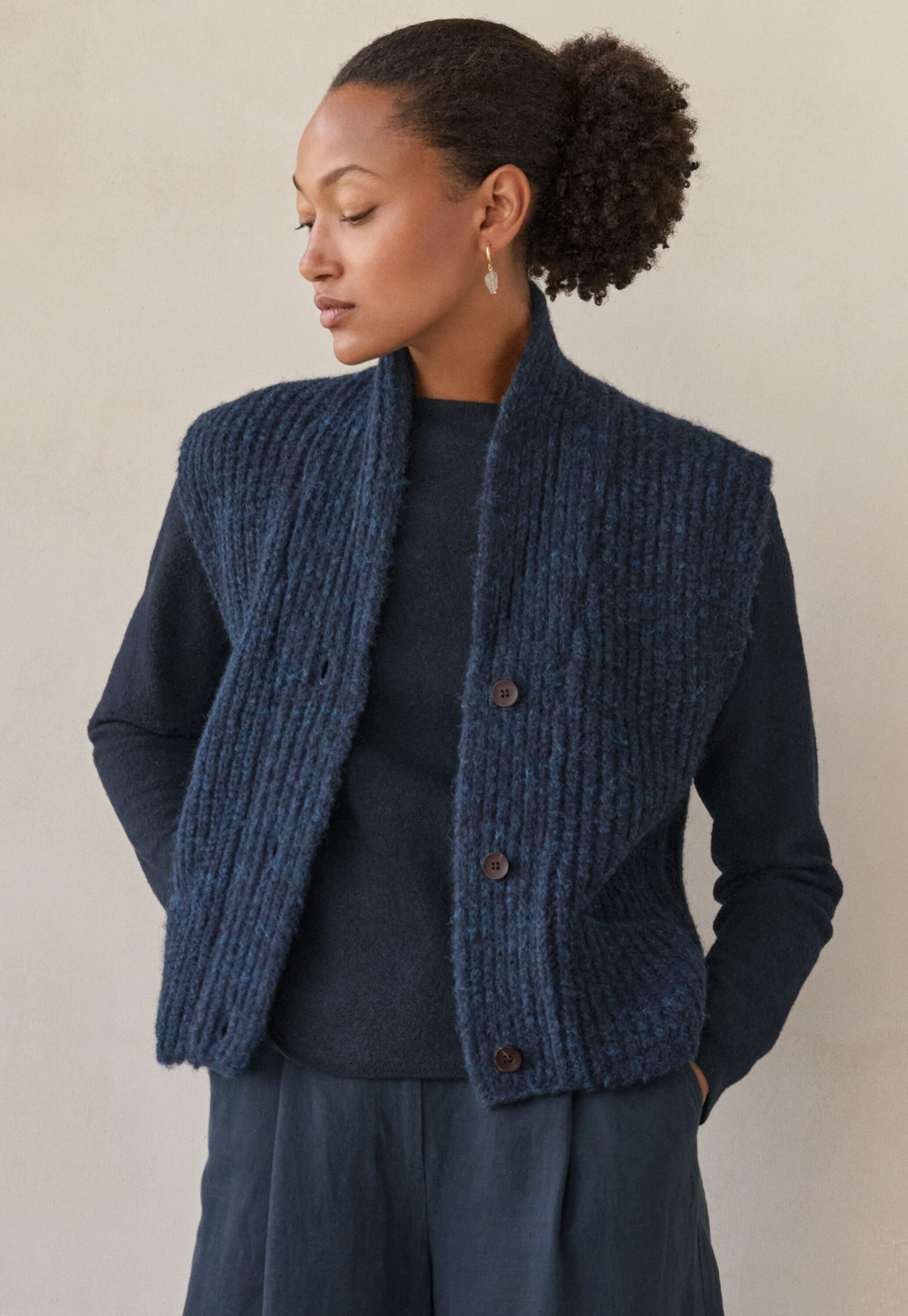 Round-neck sweater