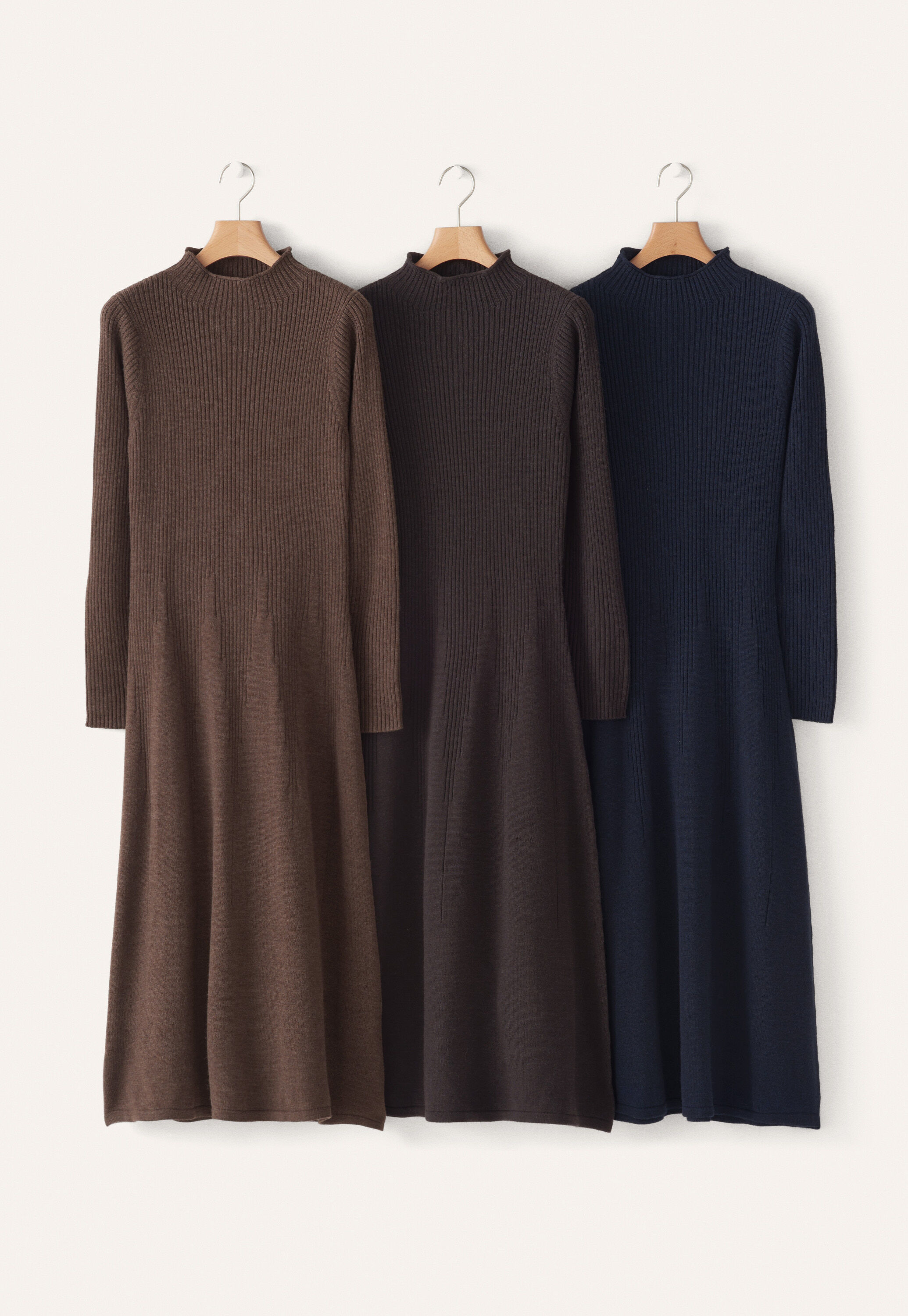 Peplum-detail dress