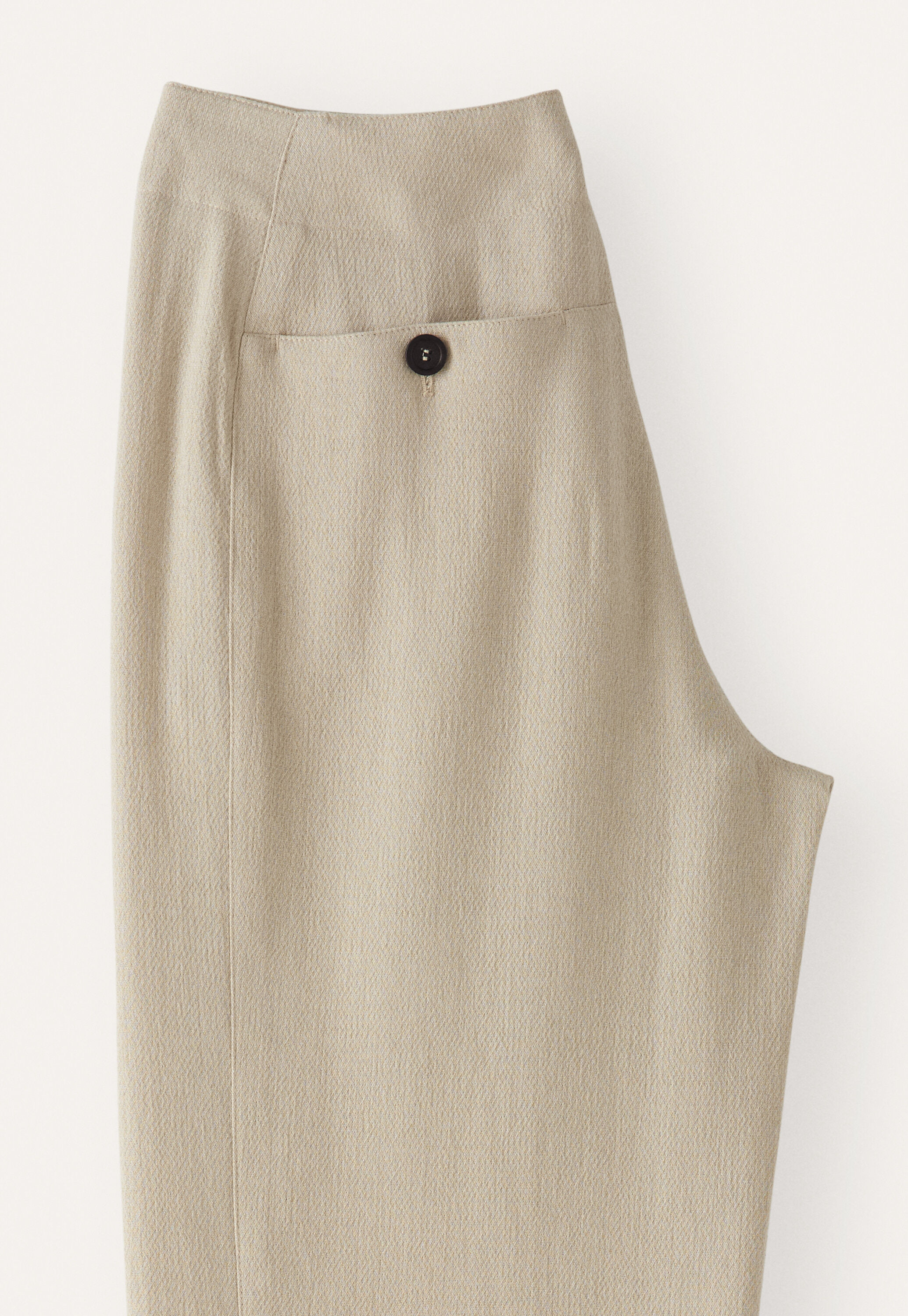 Tailored trousers, Pale natural, large
