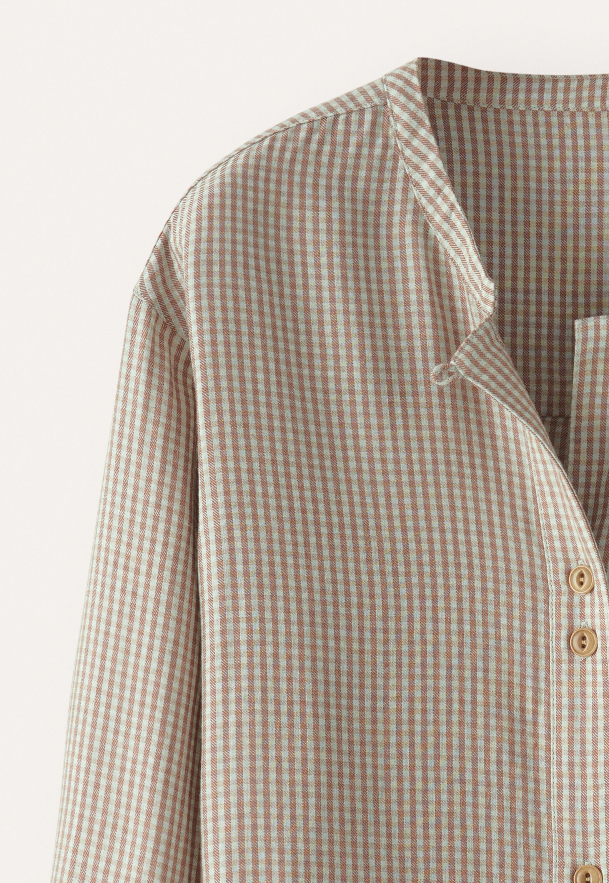Gingham blouse