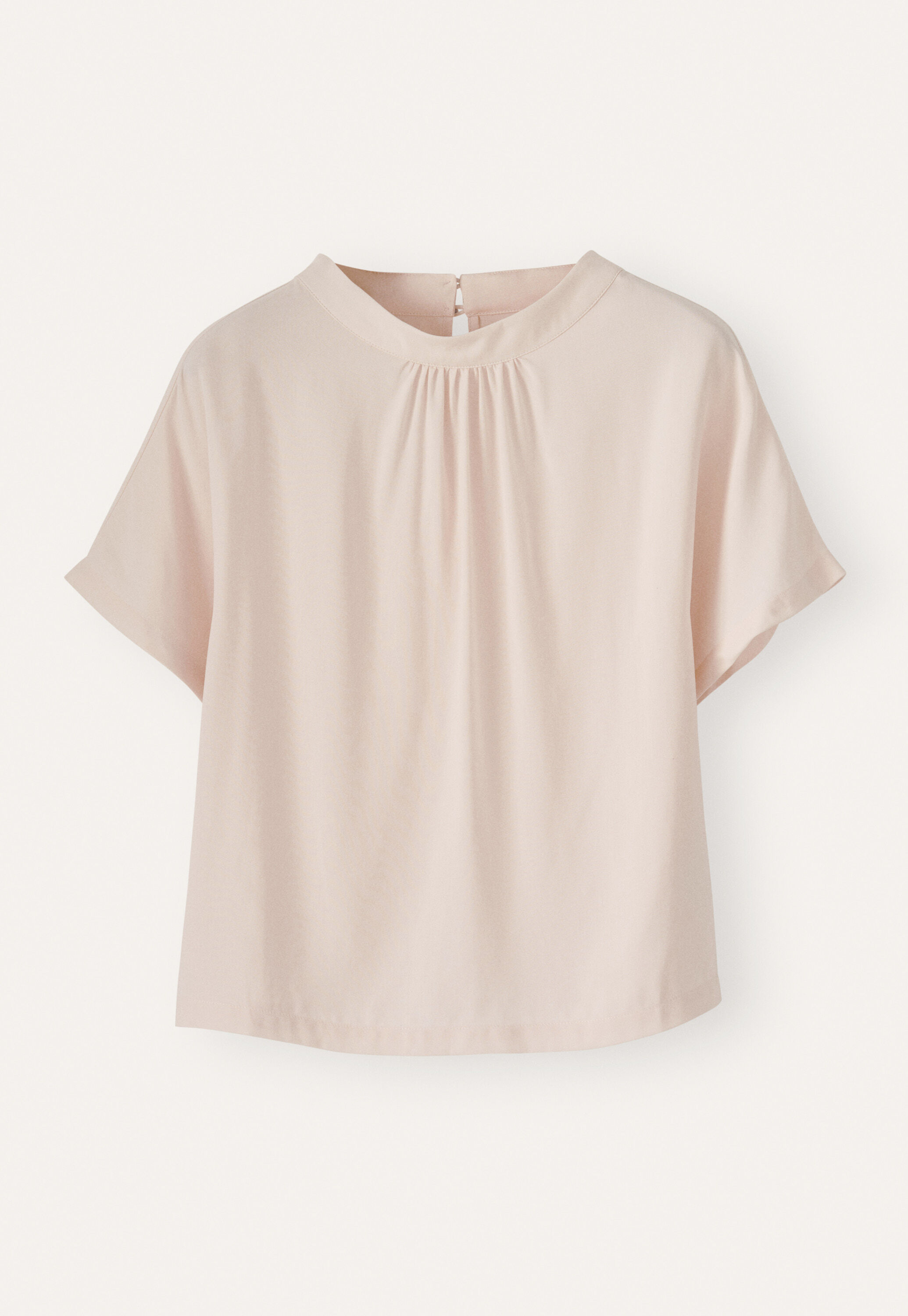 Dolman-sleeve blouse, Pale shell, large