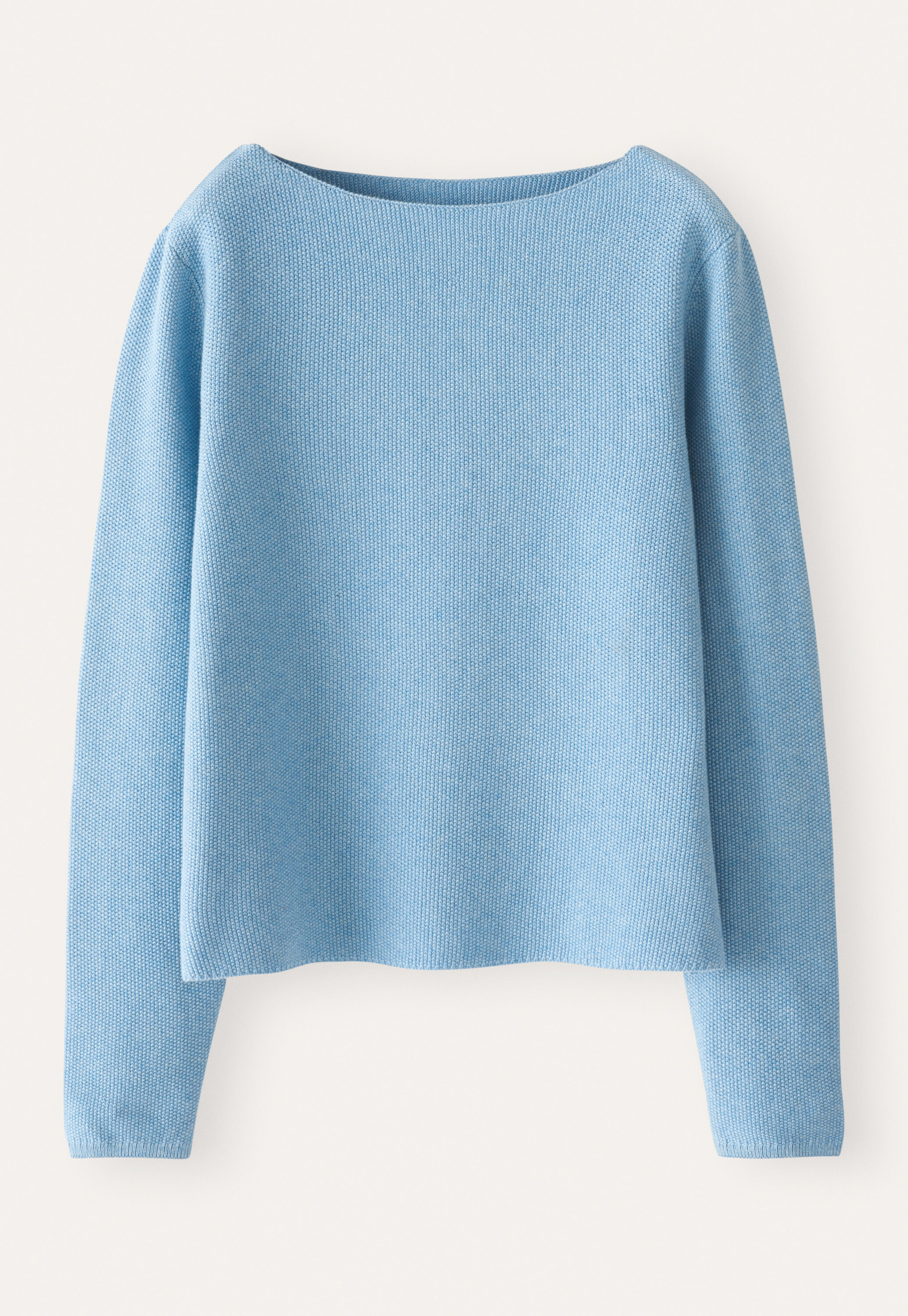 Boat-neck sweater