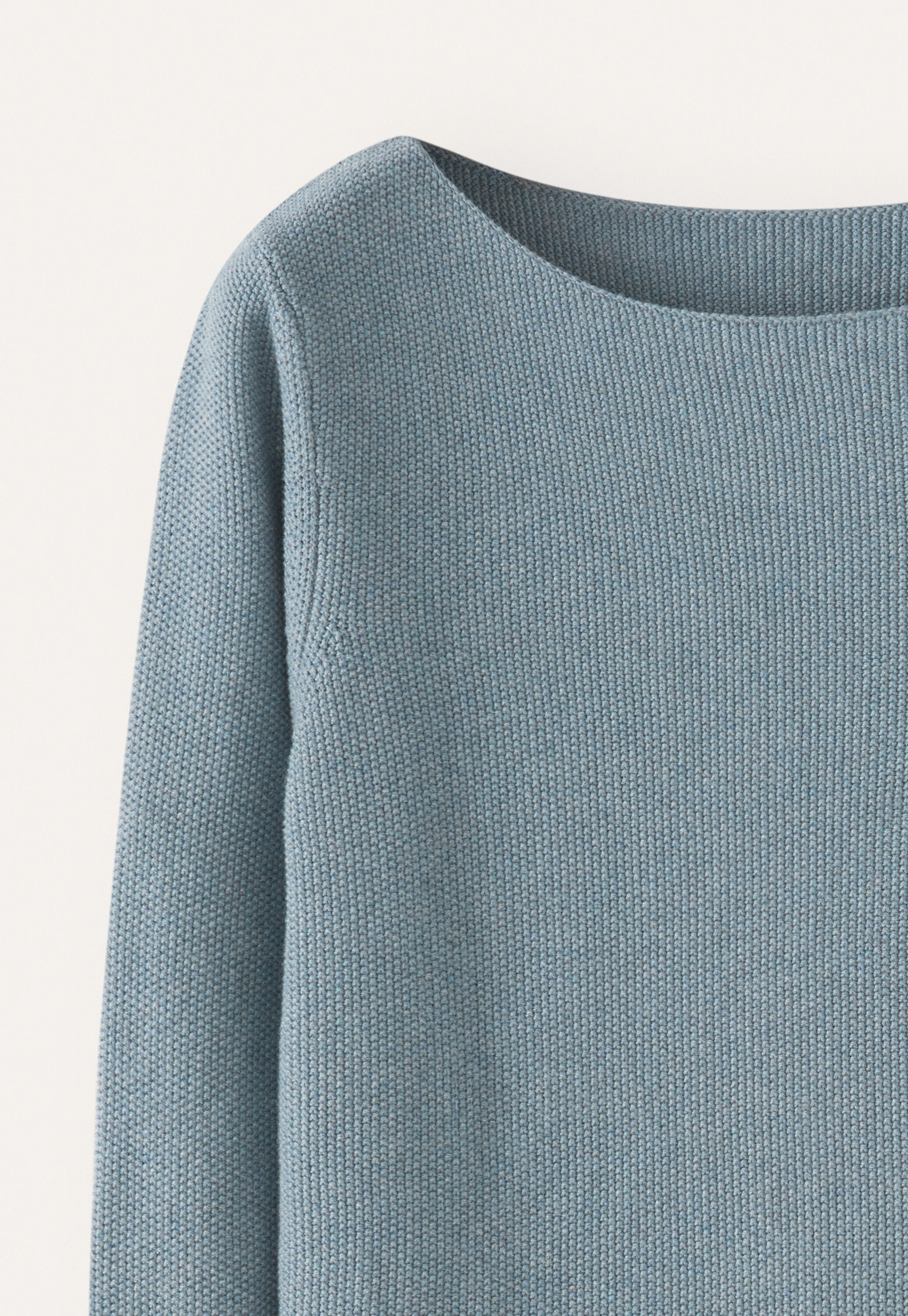 Boat-neck sweater