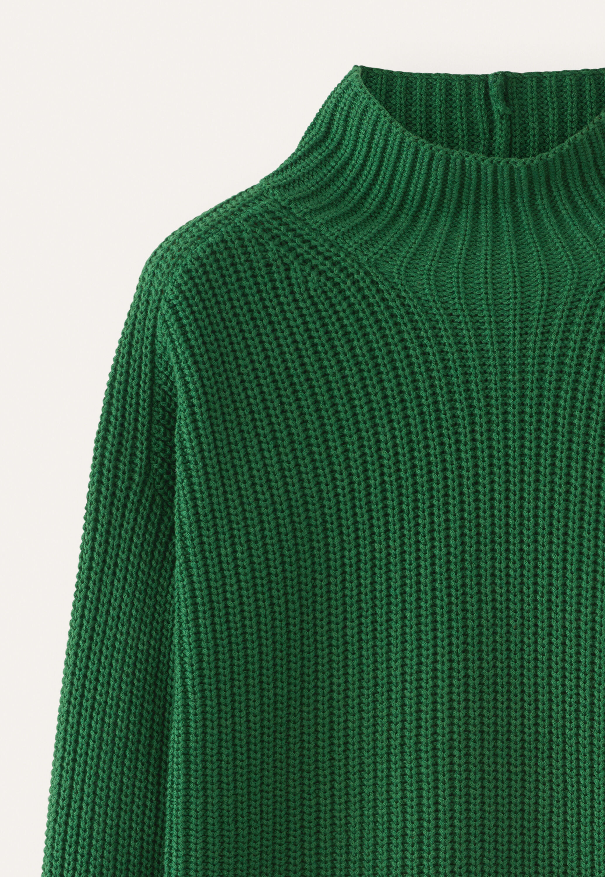 Funnel-neck sweater