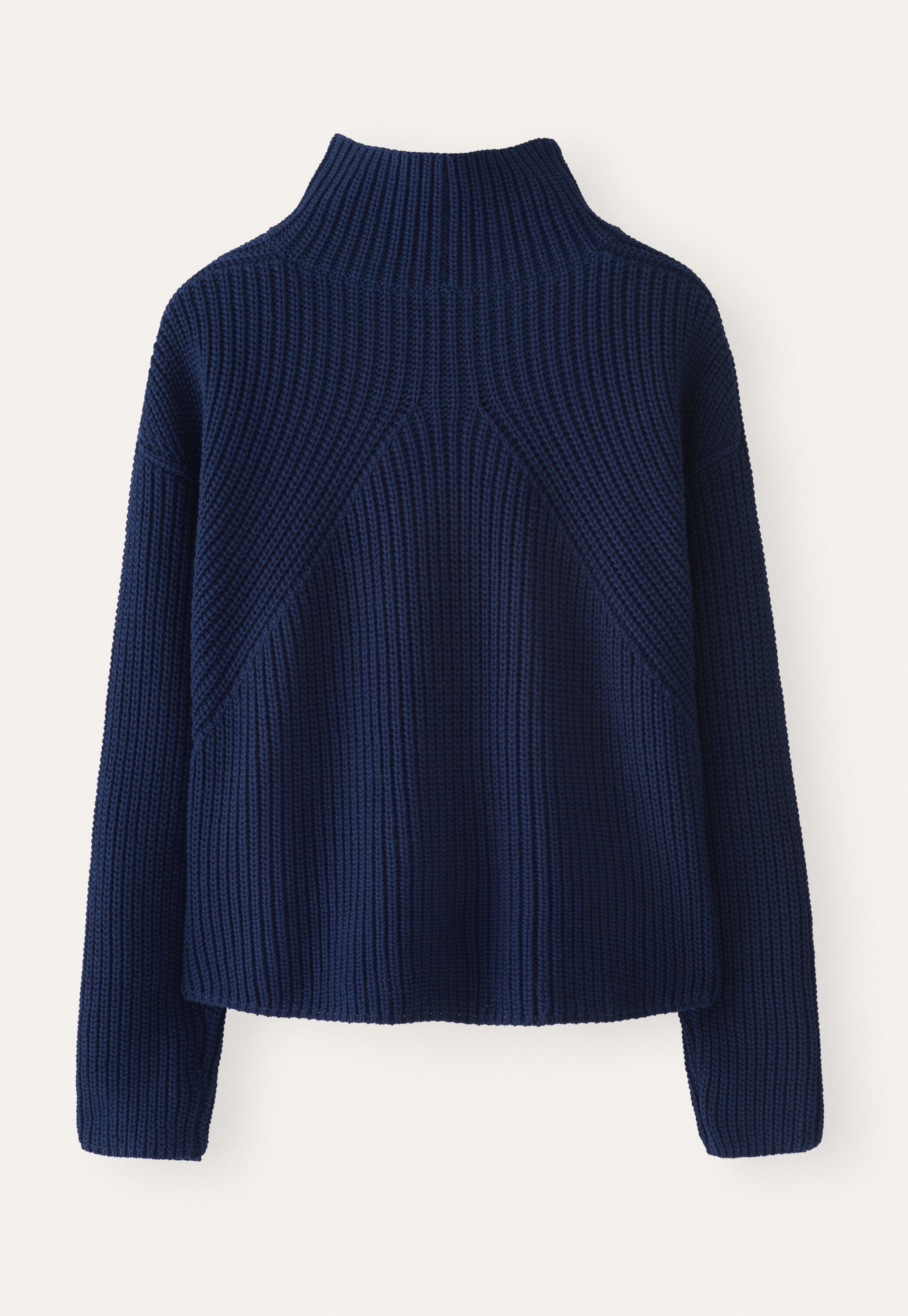 Funnel-neck sweater