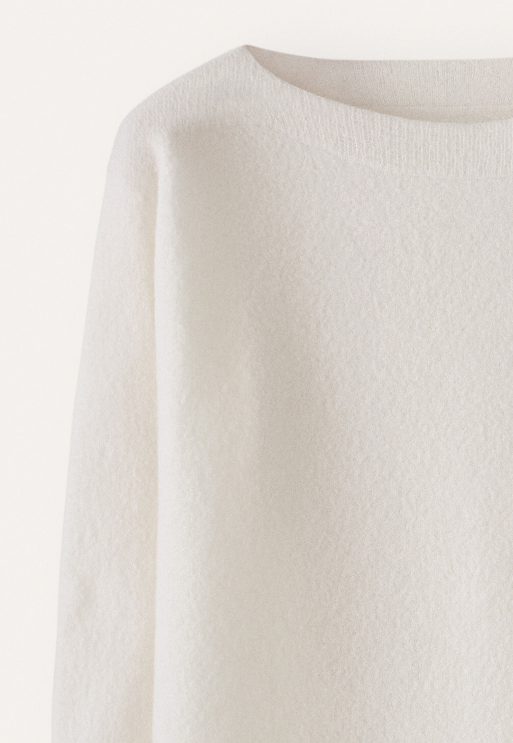 Boxy sweater, Parchment, large
