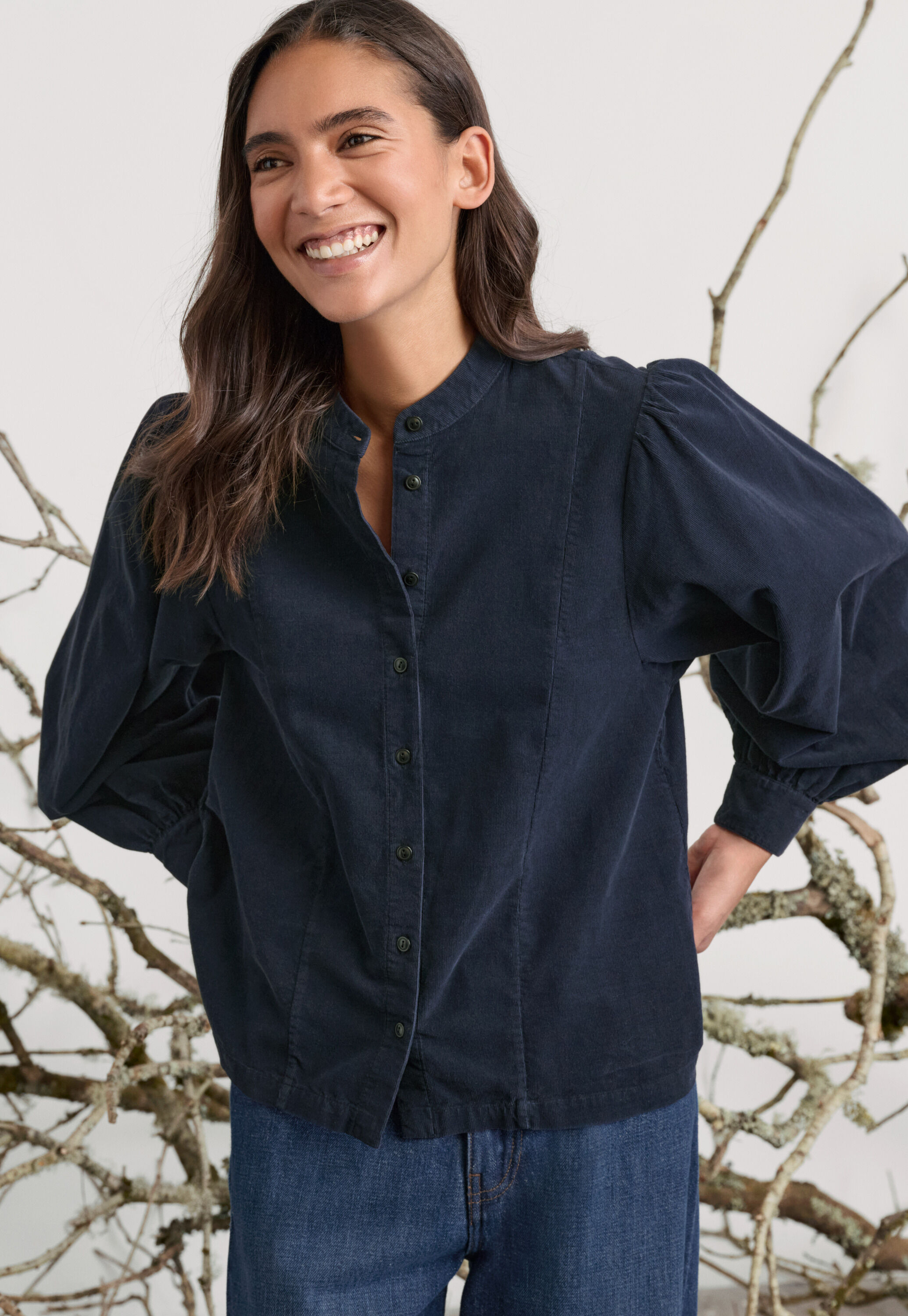 Edge-to-edge cardigan