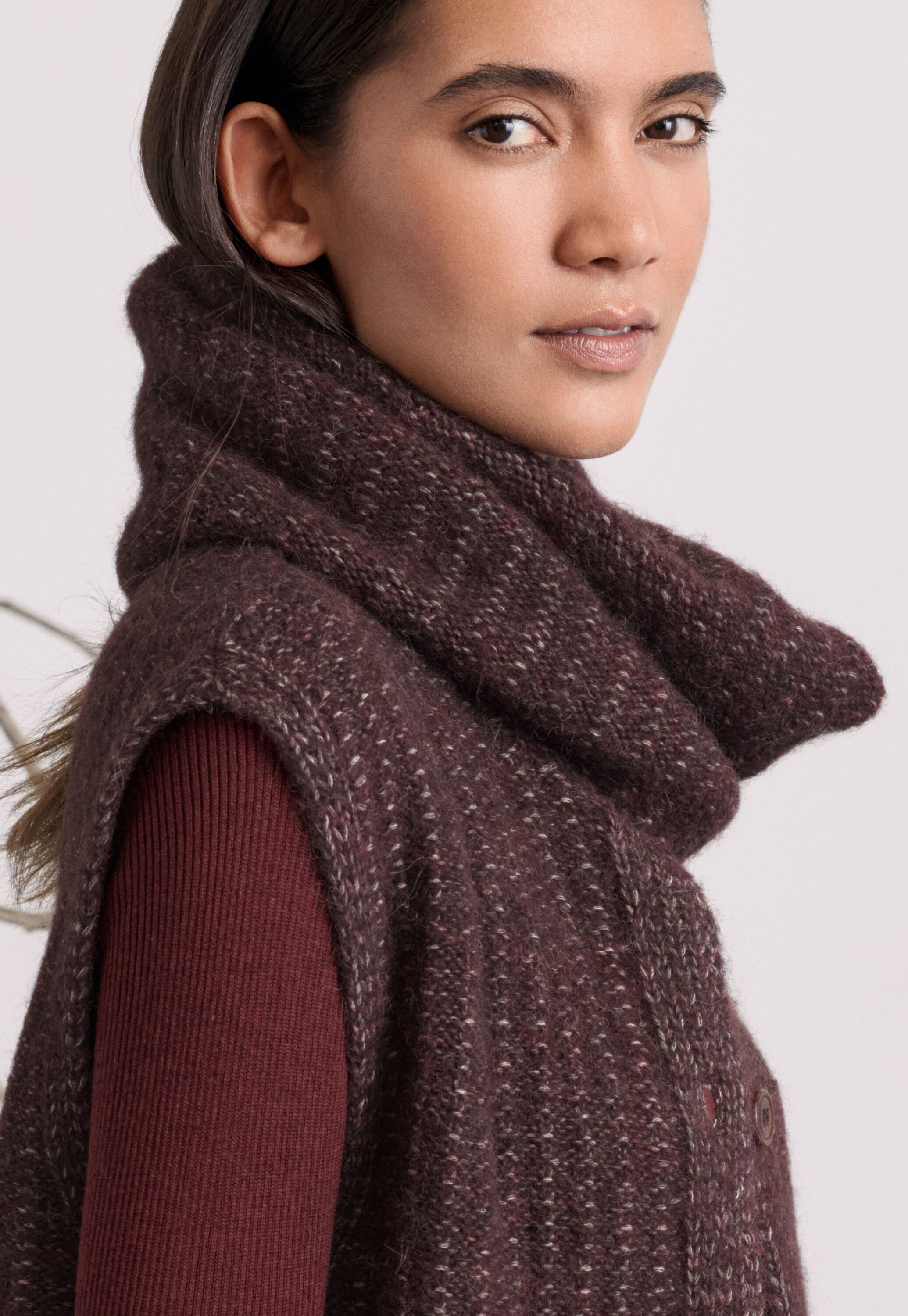 Edge-to-edge cardigan