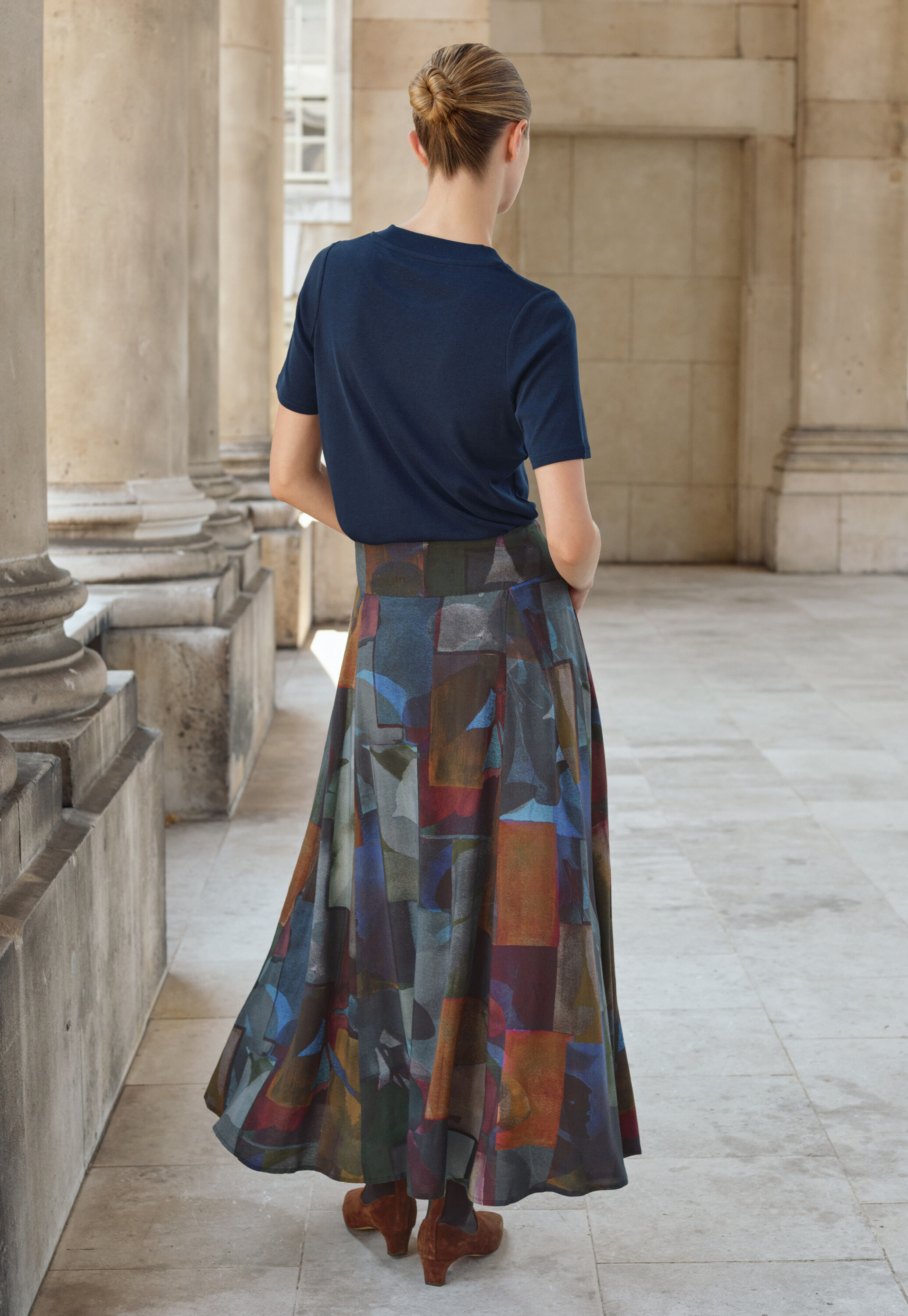 Silk & cotton T-shirt