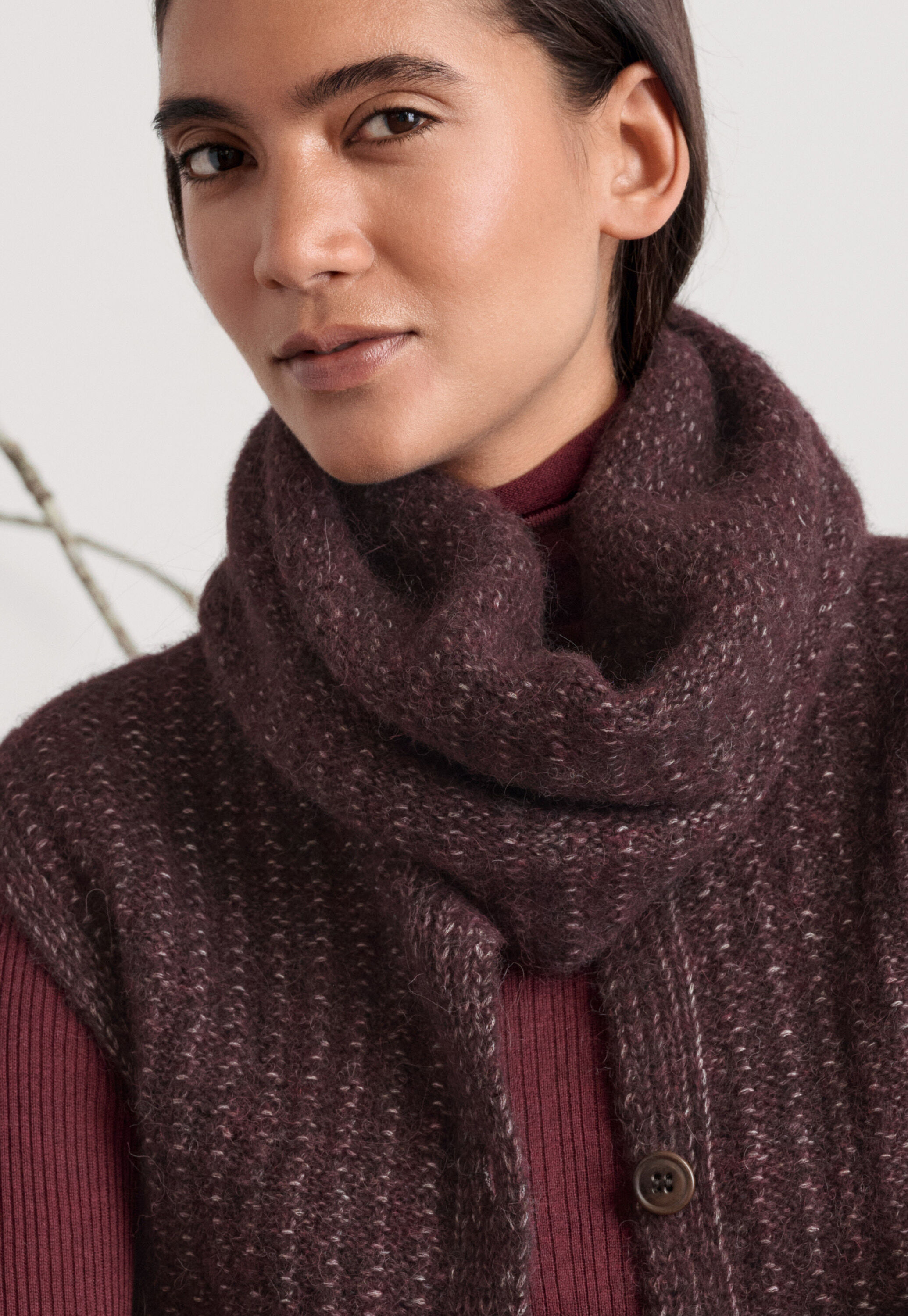 Knitted snood