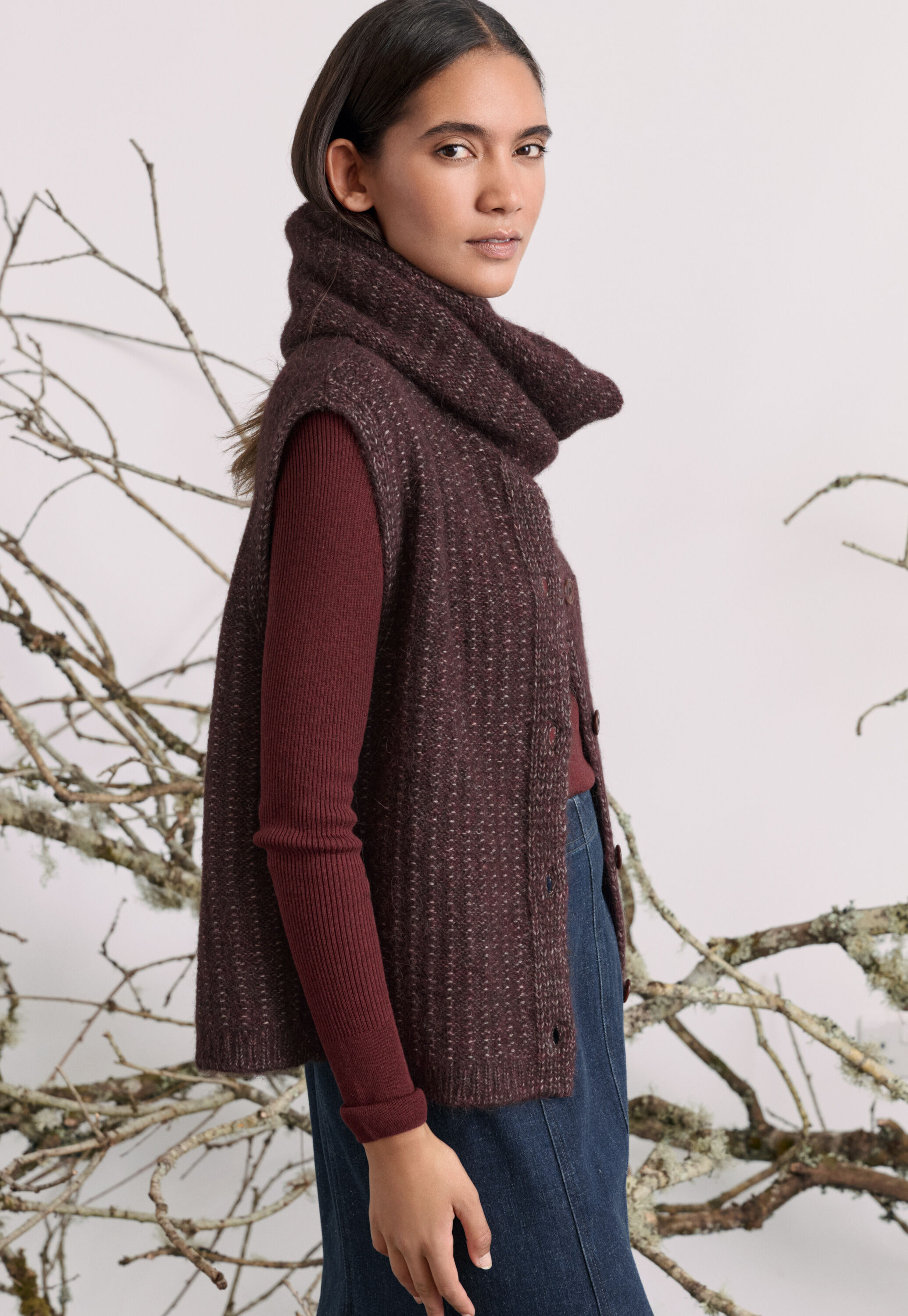 Knitted snood