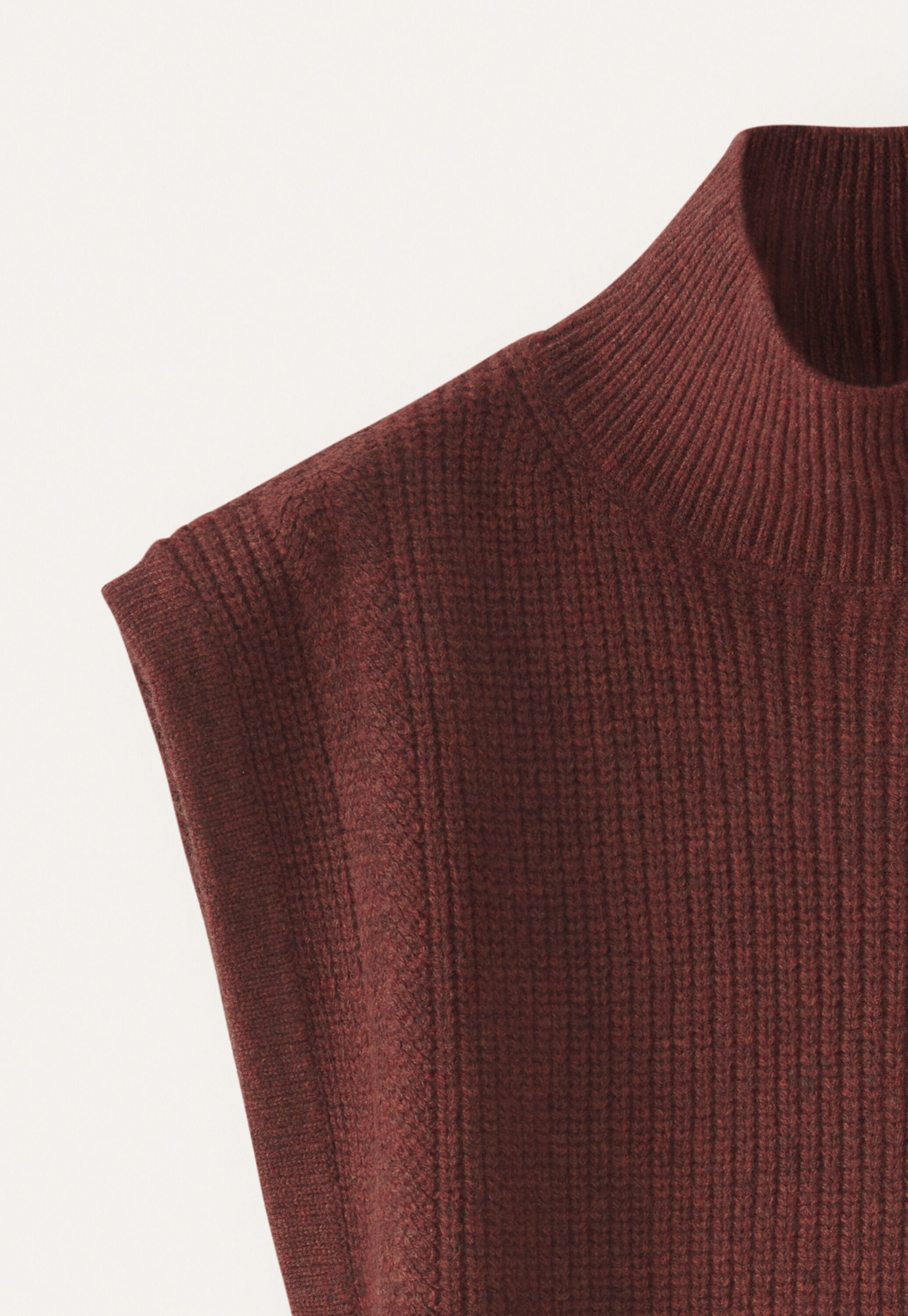 Knitted tabard