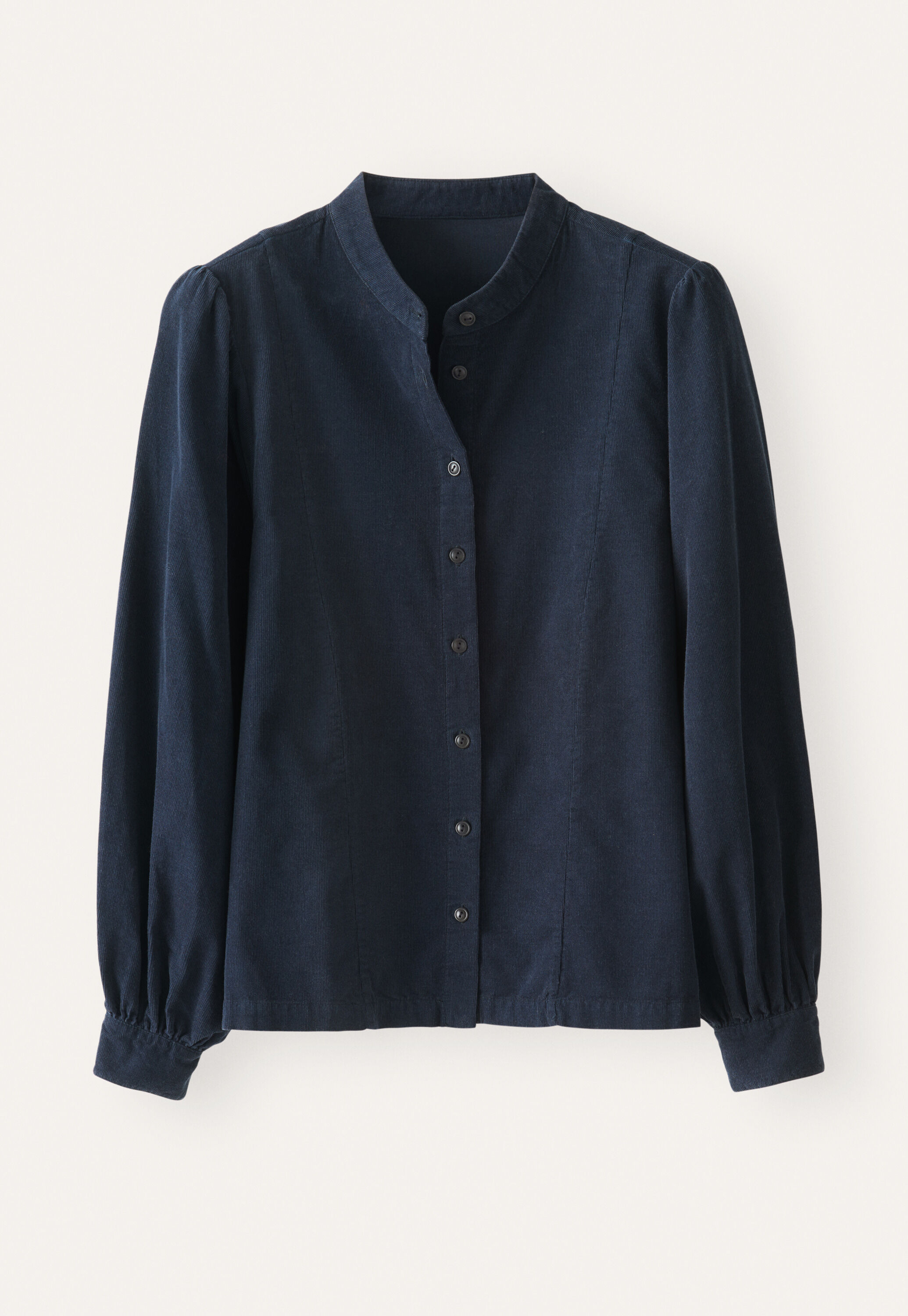 Gathered sleeve blouse