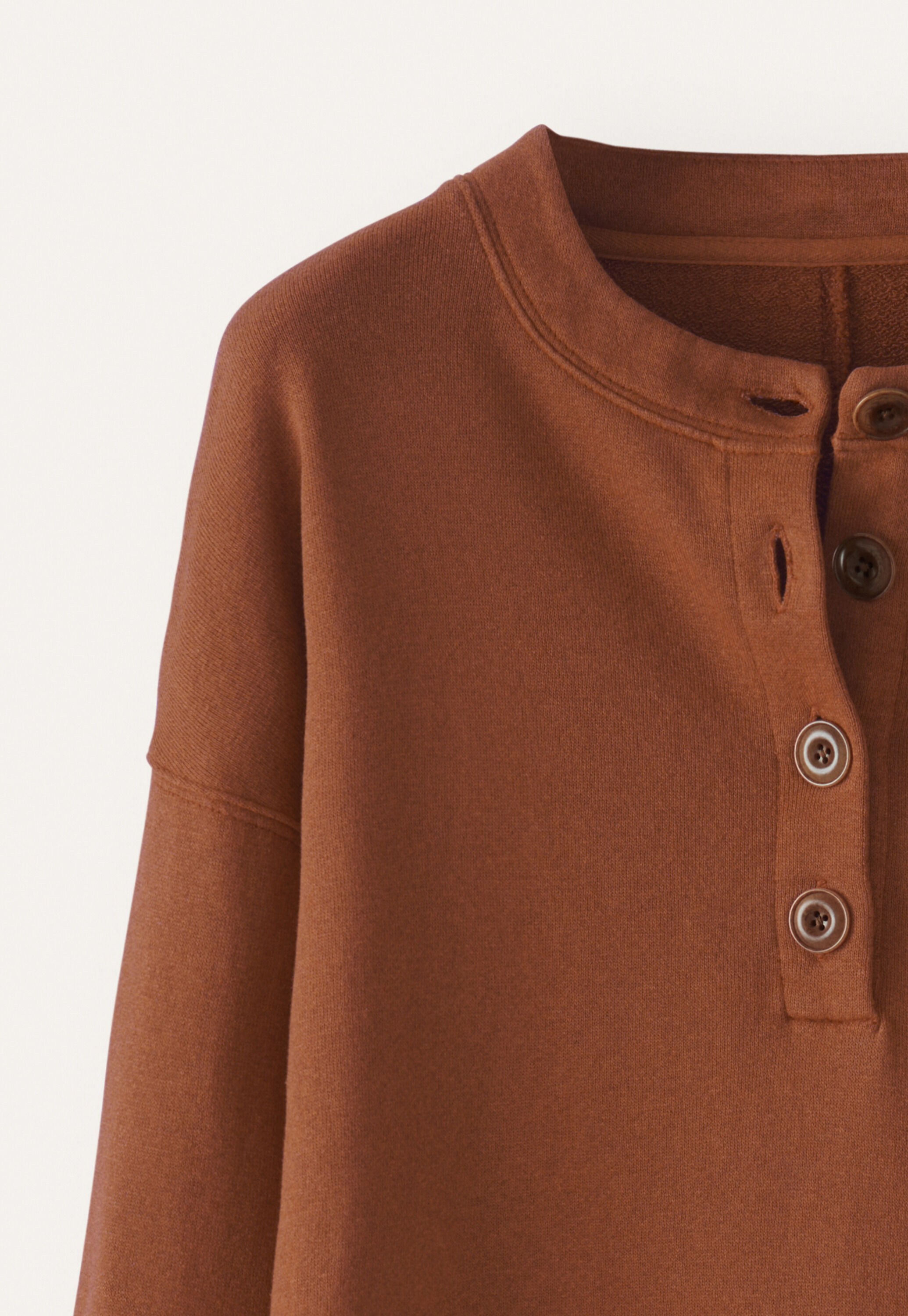 Button placket jersey top