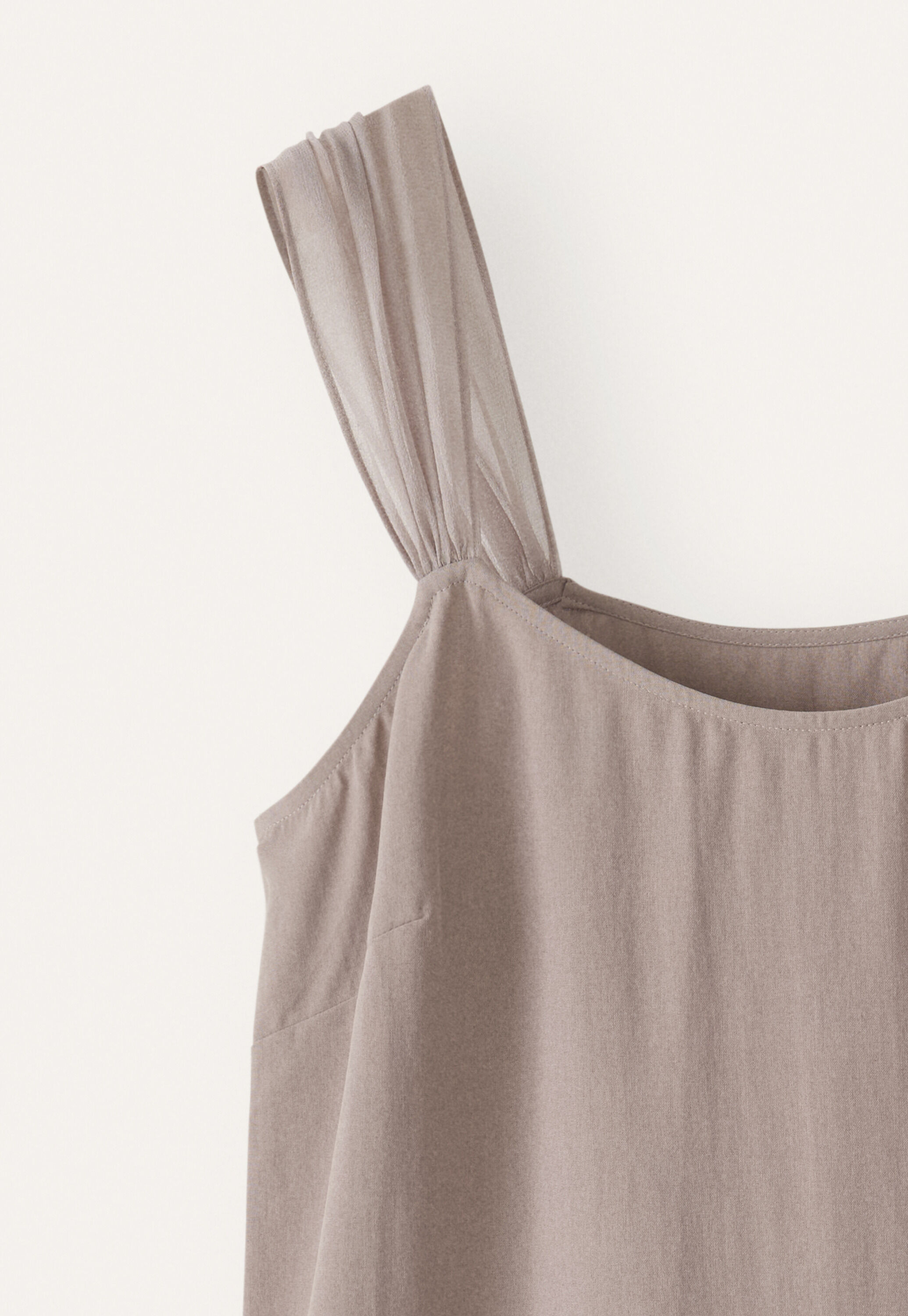 Chiffon strap camisole